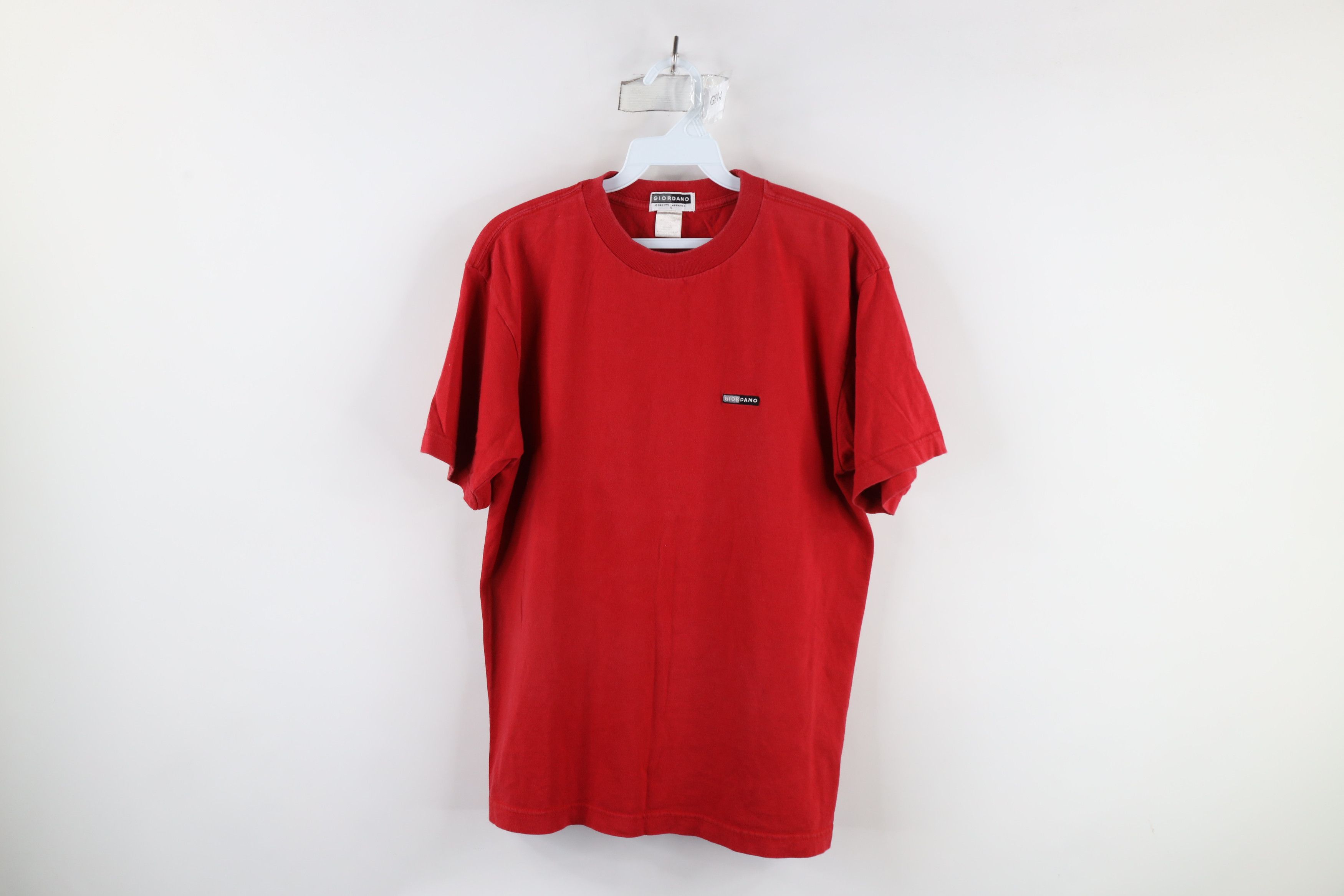 Vintage Vintage 90s Streetwear Out Giordano Short Sleeve T-Shirt Size US S / EU 44-46 / 1 - 1 Thumbnail
