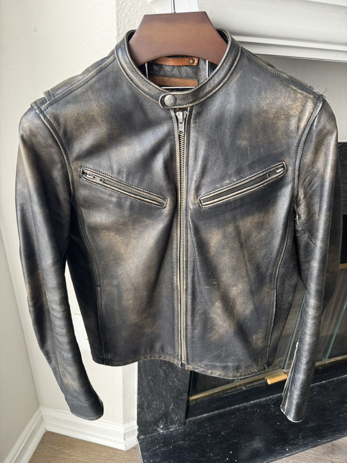 Frye Frye Leather Jacket Size US S / EU 44-46 / 1 - 1 Thumbnail