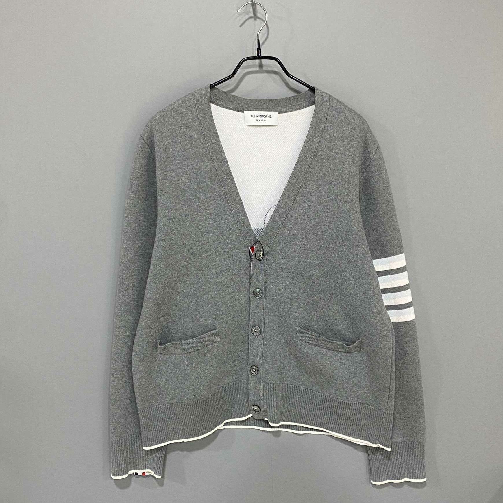 Thom Browne Thom Browne Knit Brown Sweater s Men Size US S / EU 44-46 / 1 - 1 Thumbnail