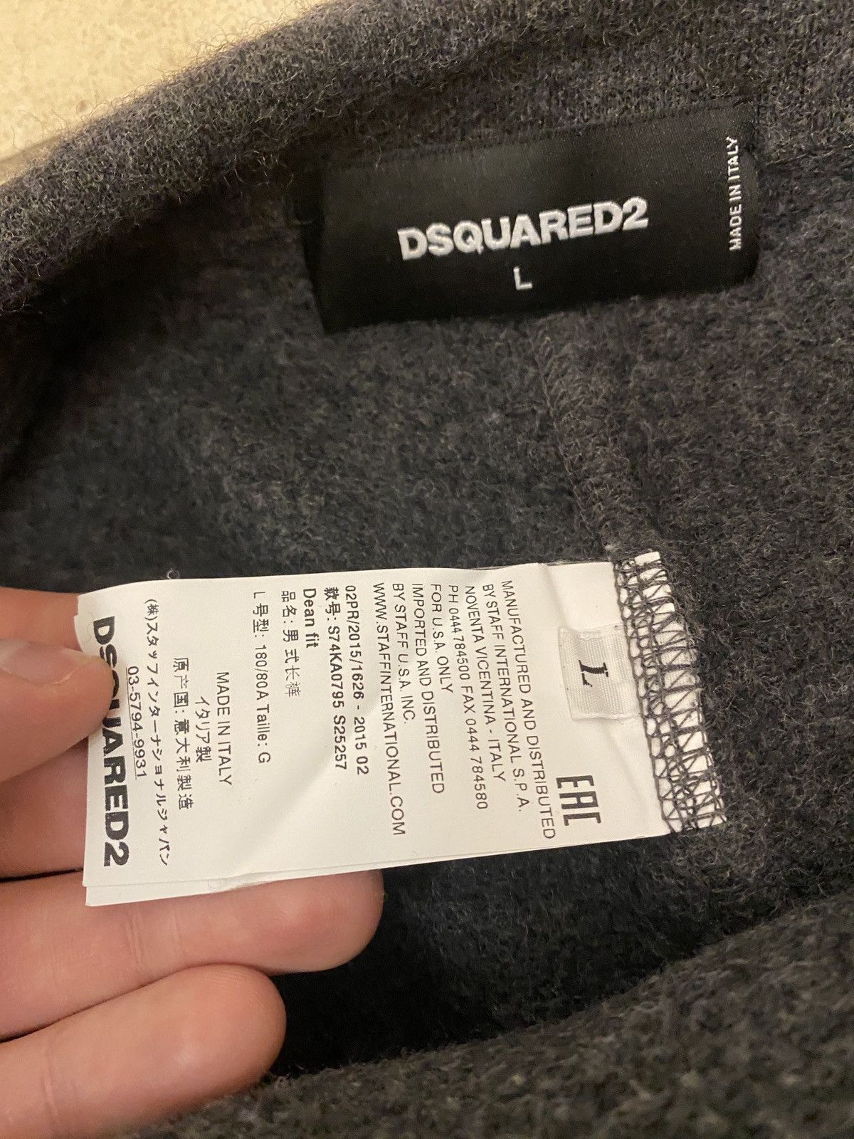 Dsquared2 Luxury Dsquared2 wool low waisted pants Size US 34 / EU 50 - 4 Thumbnail