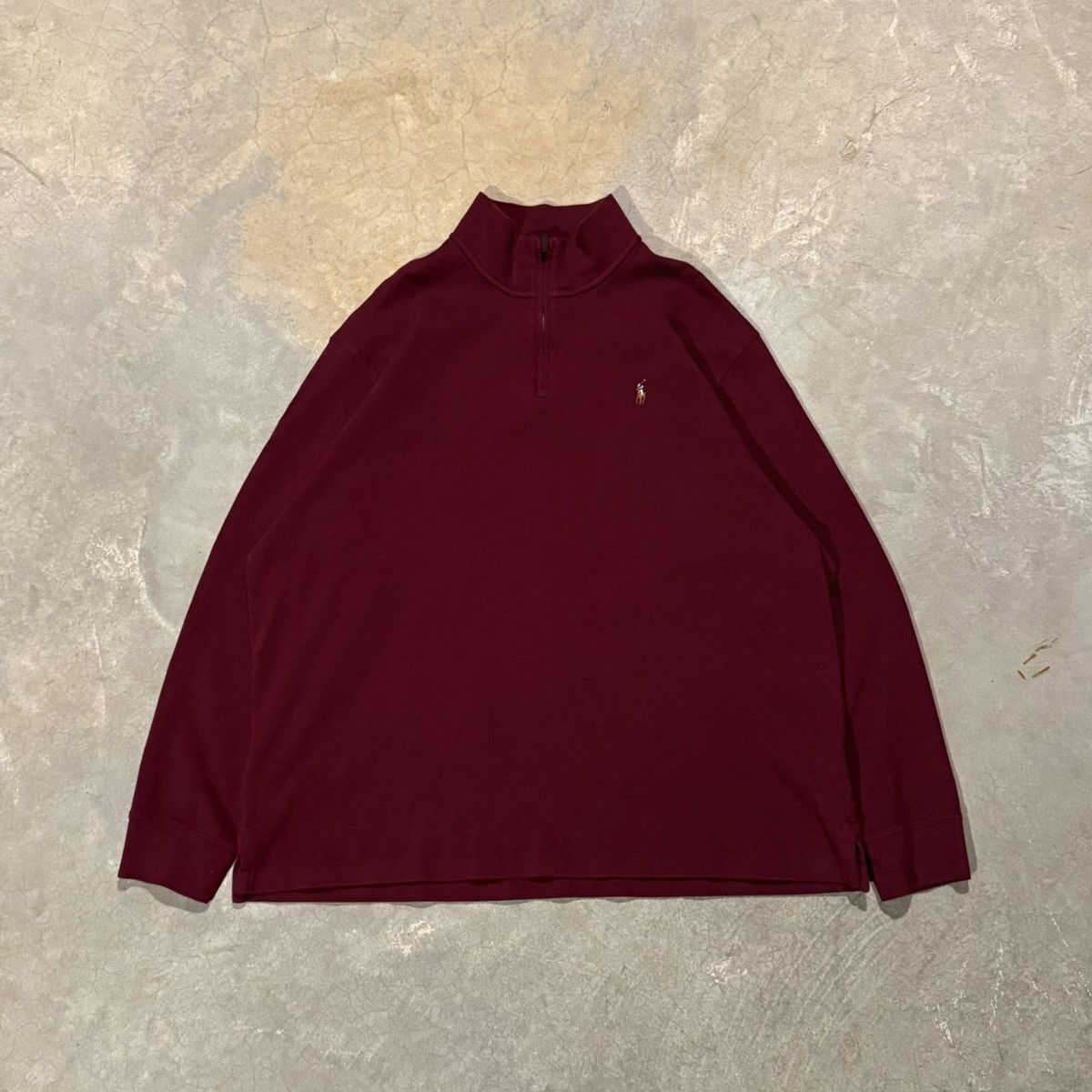 Polo Ralph Lauren Polo Ralph Lauren Estate Rib Pony Quarter Zip Sweater Size US XXL / EU 58 / 5 - 1 Thumbnail