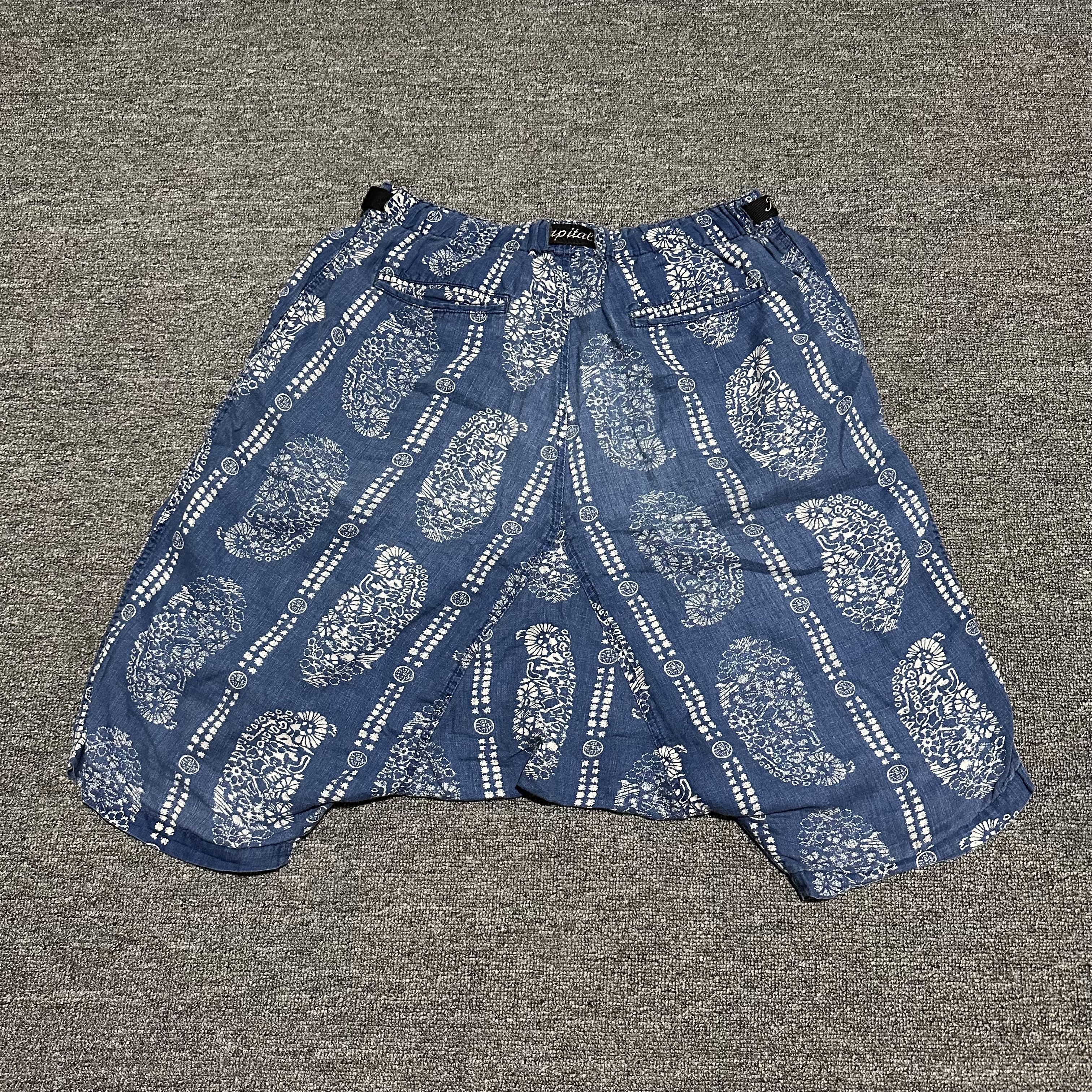 Kapital KAPITAL Paisley Shorts Size US 30 / EU 46 - 3 Thumbnail