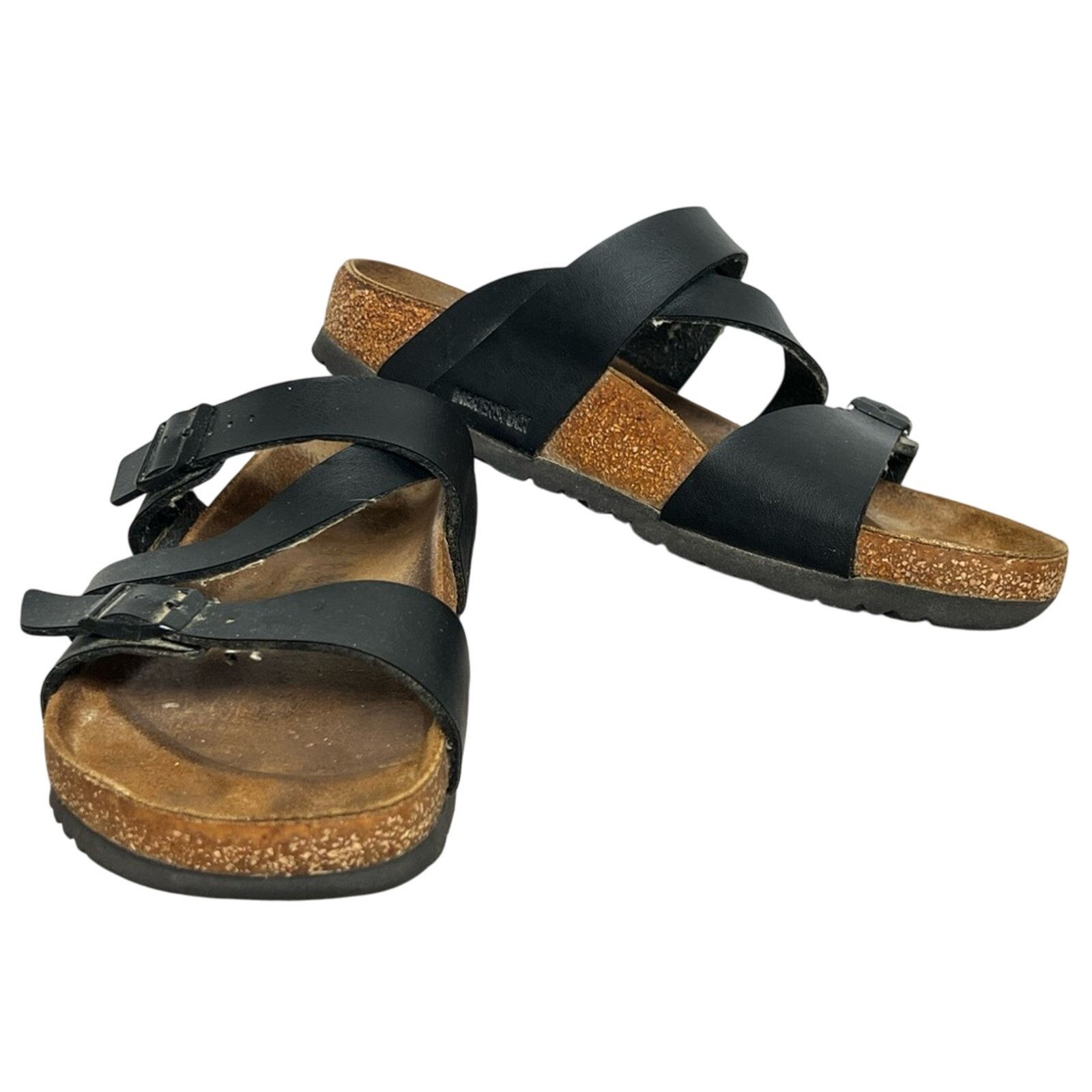Birkenstock Birkenstock Franca EU 39 US 8/8.5 Oiled Leather Black Suede Size US 8 / IT 38 - 3 Thumbnail