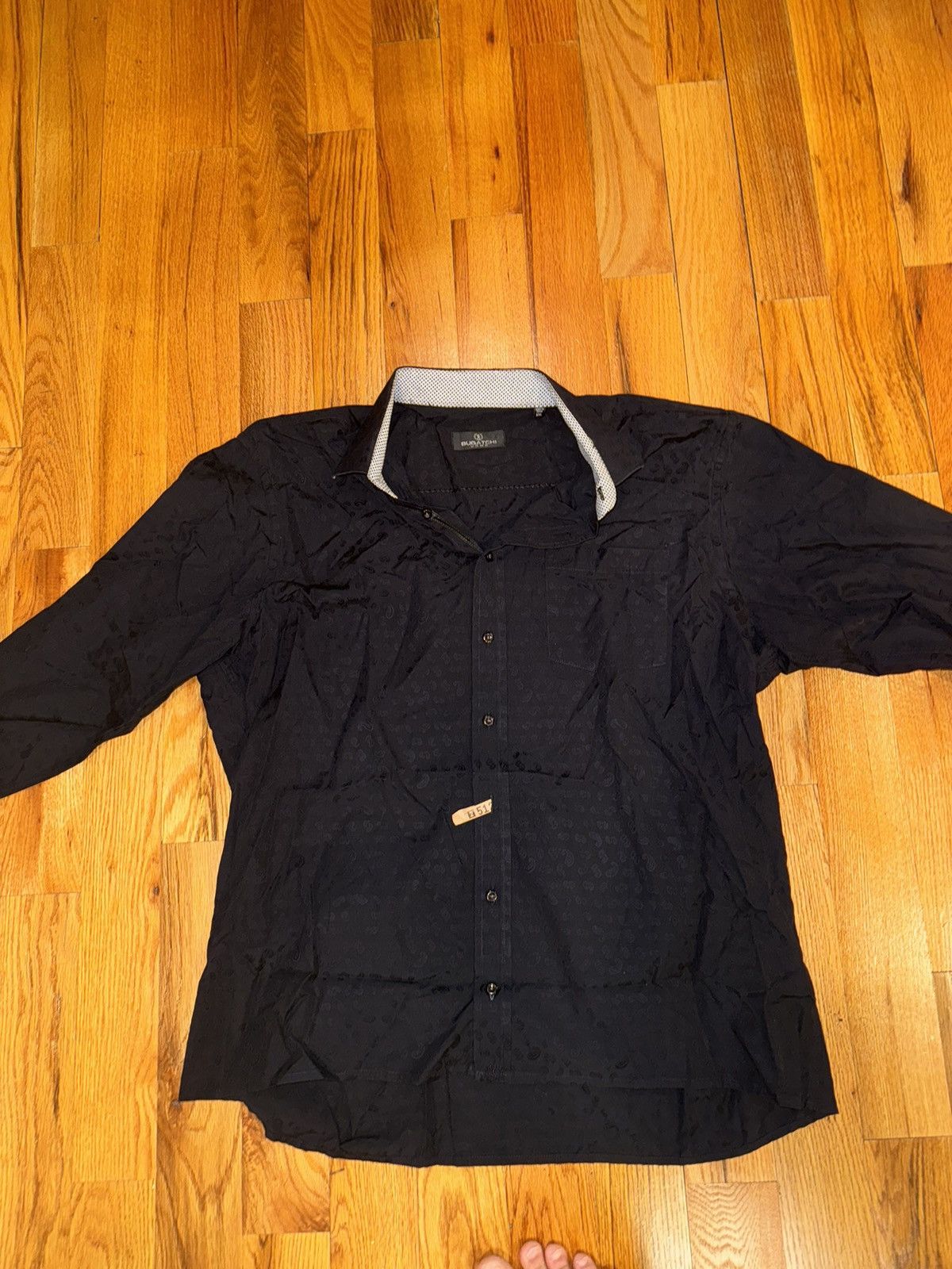 BUGATCHI Bugatchu Uomo Button down Size US XXL / EU 58 / 5 - 2 Thumbnail