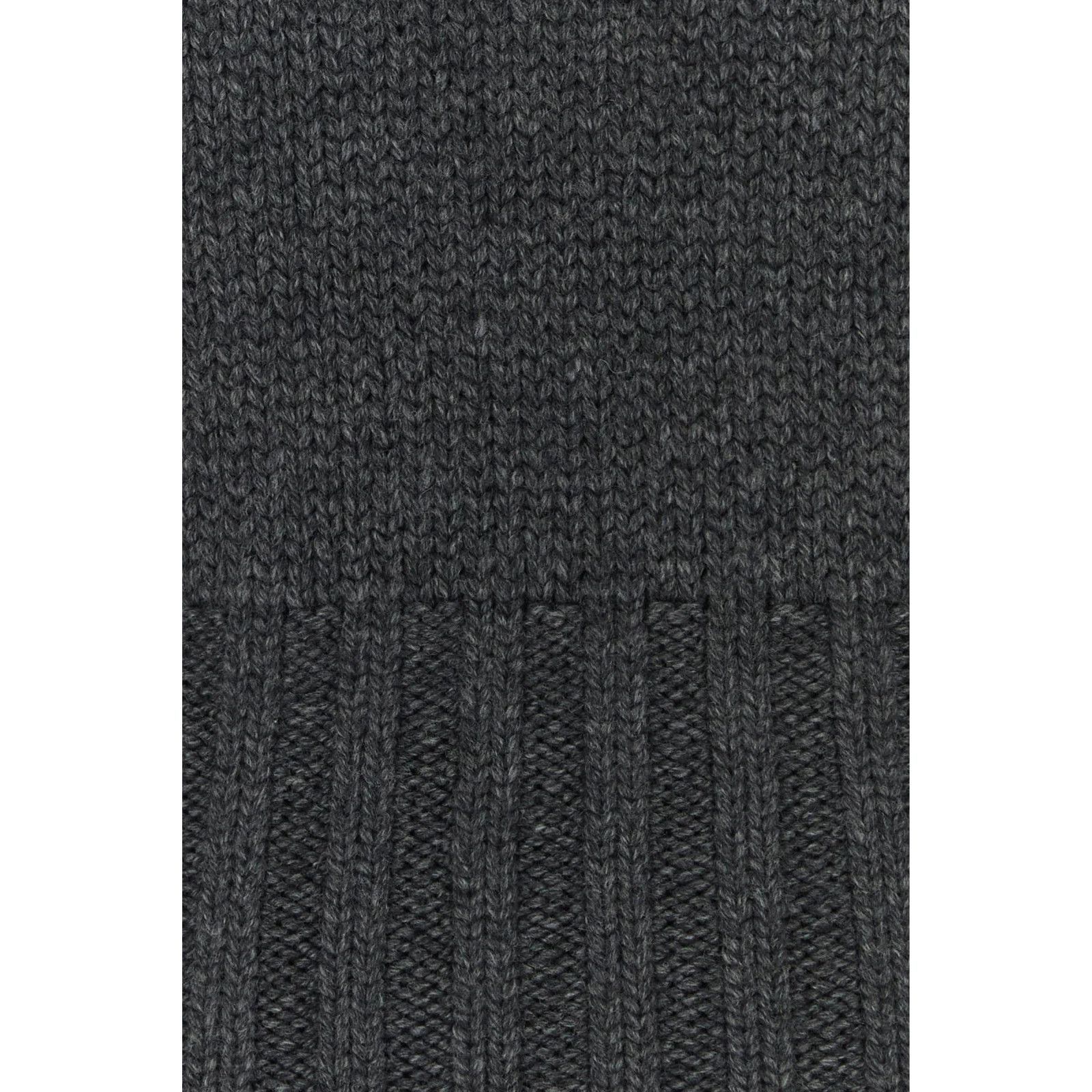 ALEXANDER MCQUEEN Melange Dark Gray Stretch Wool Blend Sweat