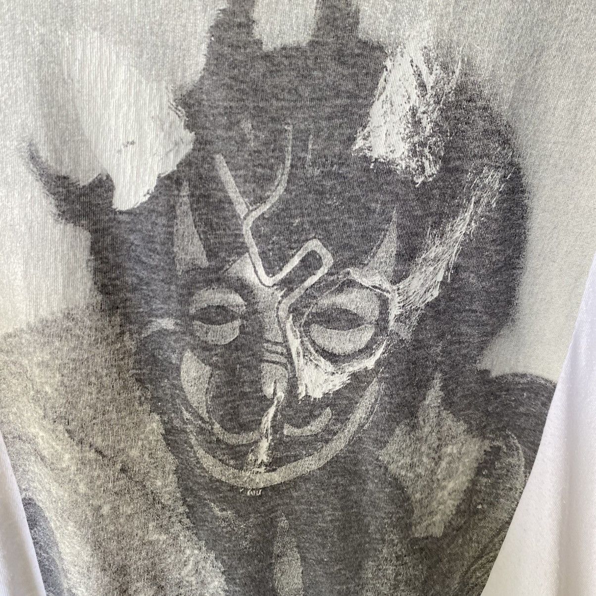 Zucca ZUCCA White Graphic Print T-Shirt Size US M / EU 48-50 / 2 - 5 Thumbnail