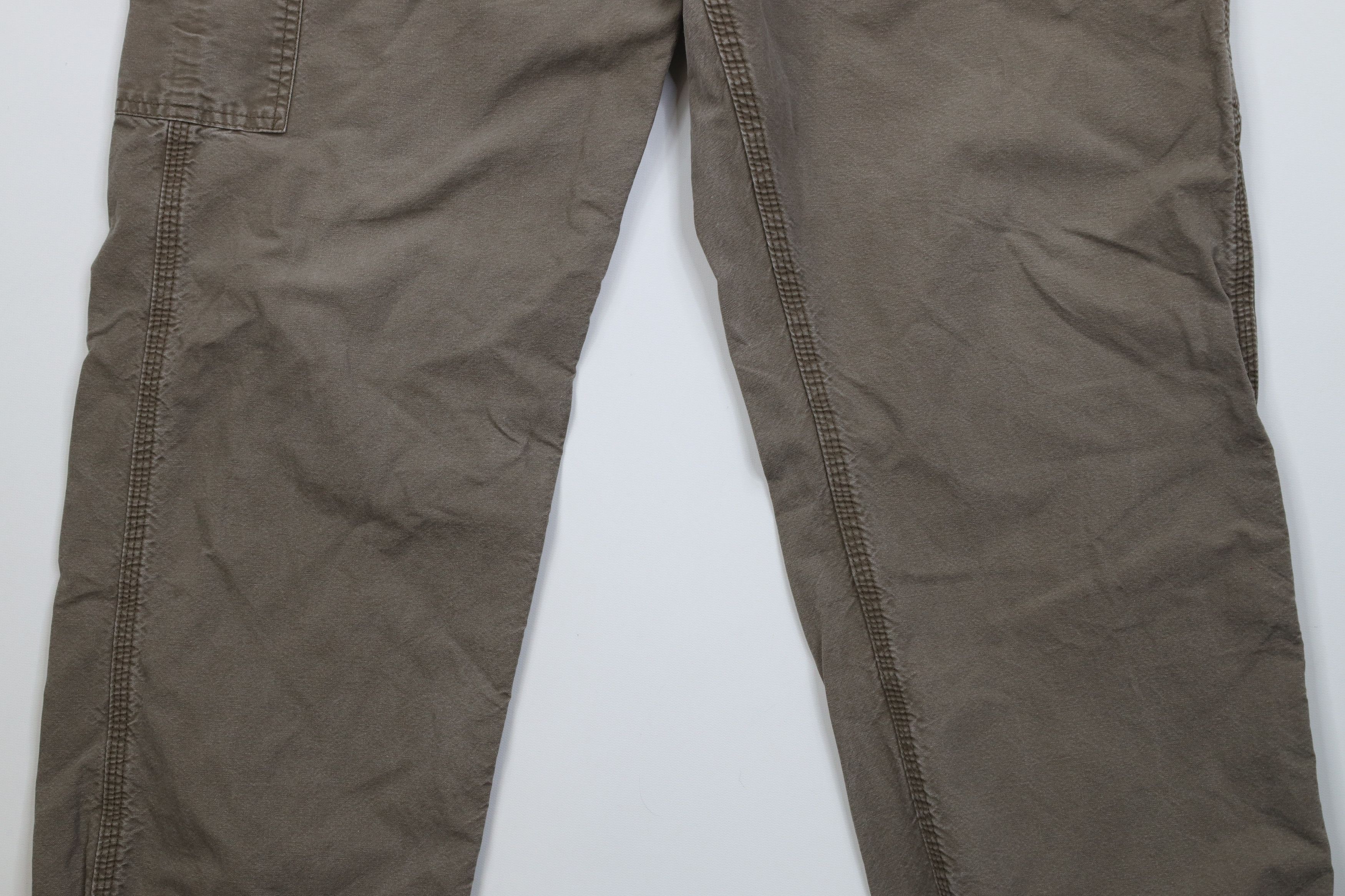 Carhartt Vintage Y2K Carhartt Wide Leg Dungaree Pants Light Cotton Size US 36 / EU 52 - 3 Thumbnail