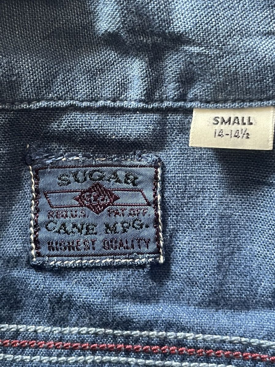 Sugar Cane Sugar Cane Denim Shirt Size US S / EU 44-46 / 1 - 4 Thumbnail