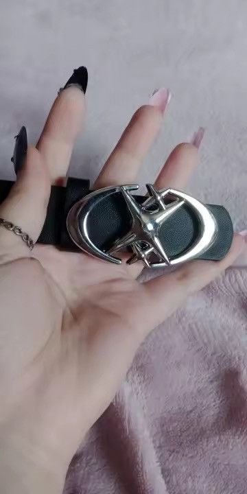 Japanese Brand Black Triple Star Belt Size ONE SIZE - 6 Thumbnail