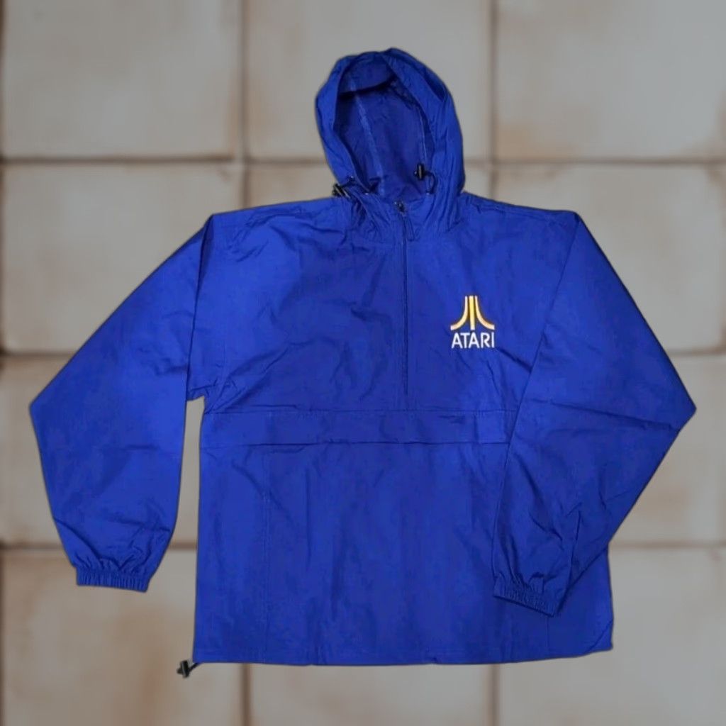 Vintage VINTAGE Atari 2600 Promo Jacket Unisex Adults L Royal Blue Windbreaker Size US L / EU 52-54 / 3 - 1 Thumbnail
