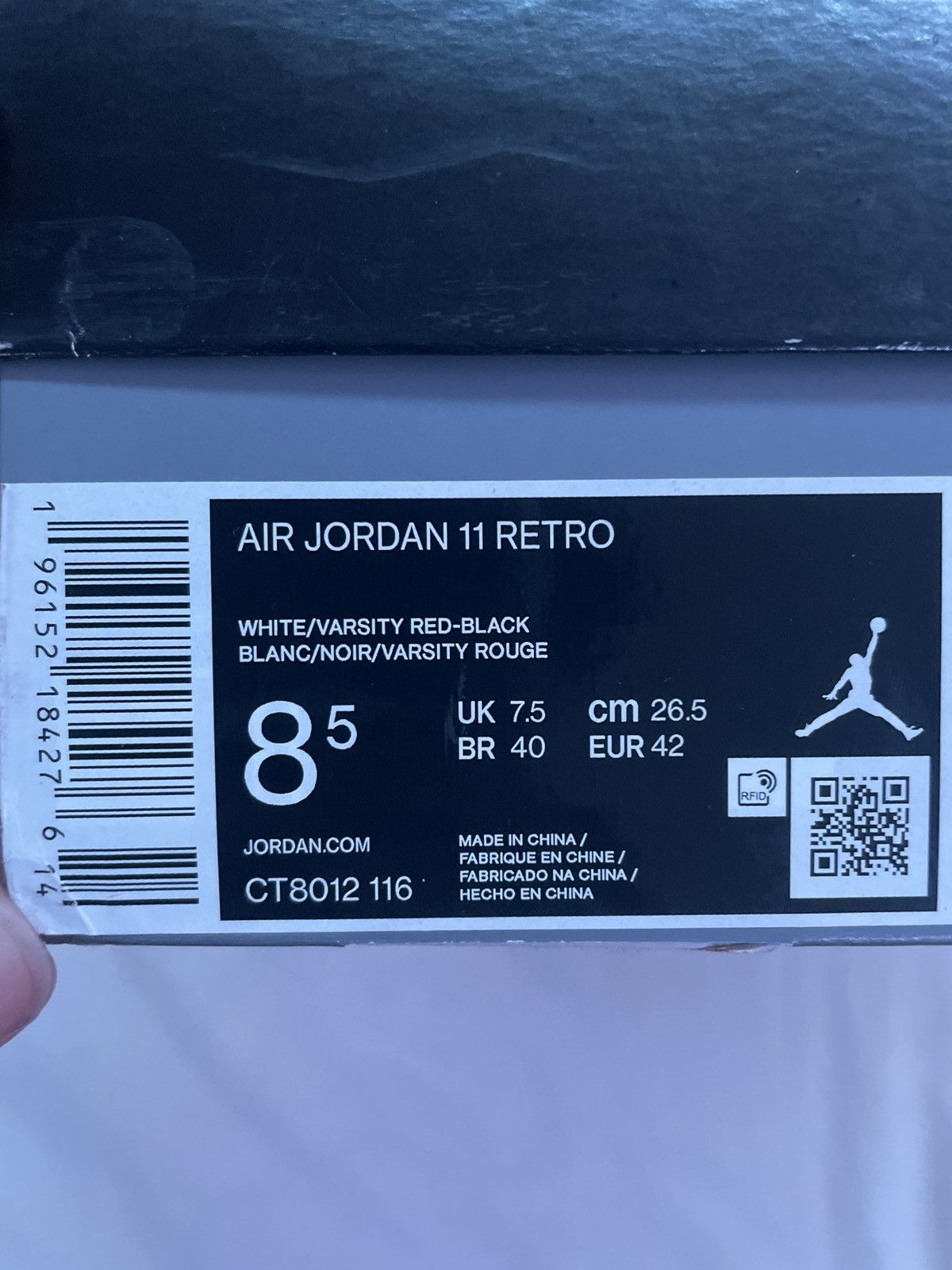 Jordan Brand Jordan 11 Cherry Size US 8.5 / EU 41-42 - 8 Thumbnail