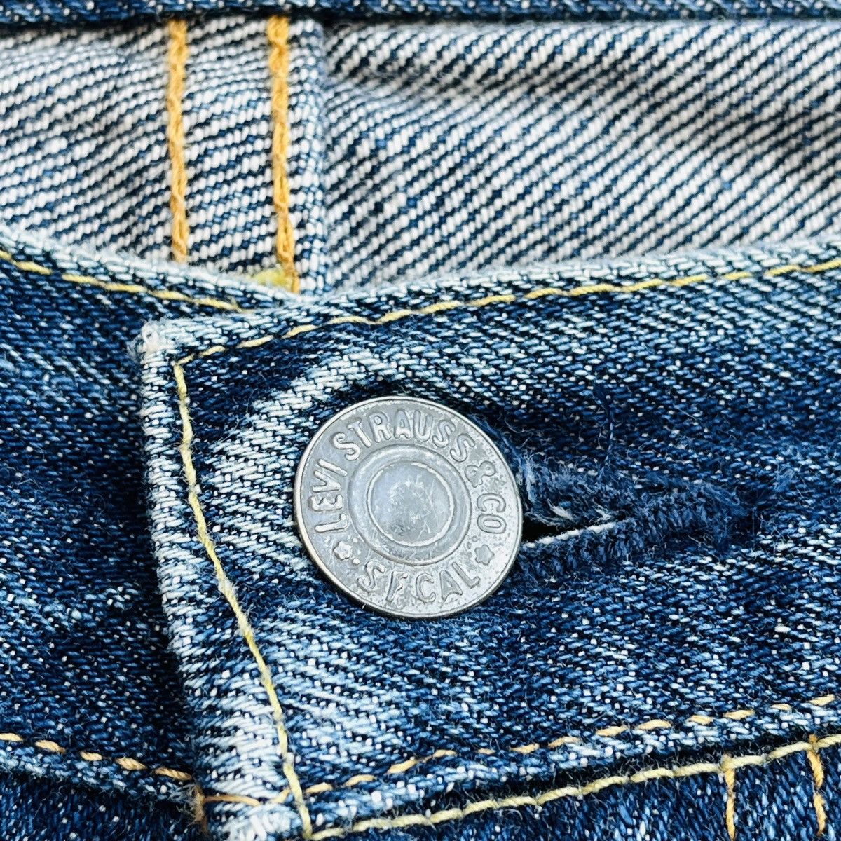 Levi's Vintage Clothing Vintage Levi's 502XX Big E Distressed Selvedge Jeans J22 Size US 31 - 18 Thumbnail