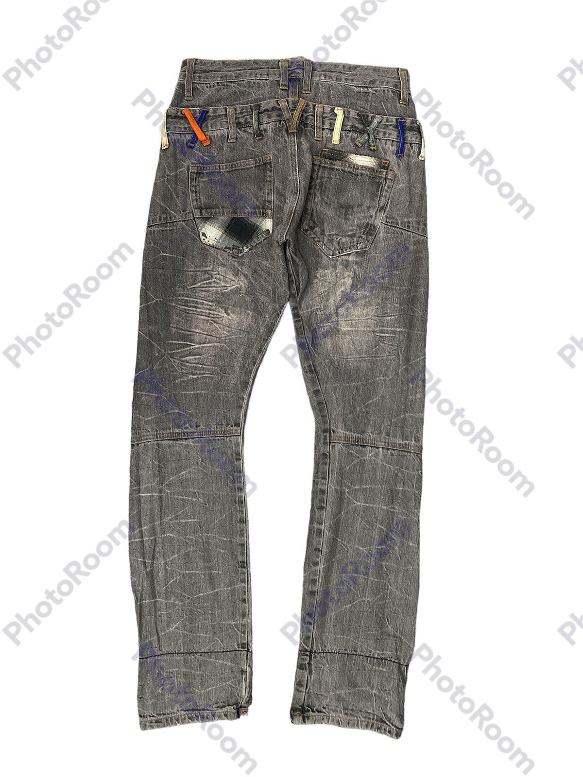 Other DOUBLE WAIST🔥NYLAUS JEANS DISTRESSED DENIM PANT Size US 29 - 6 Thumbnail
