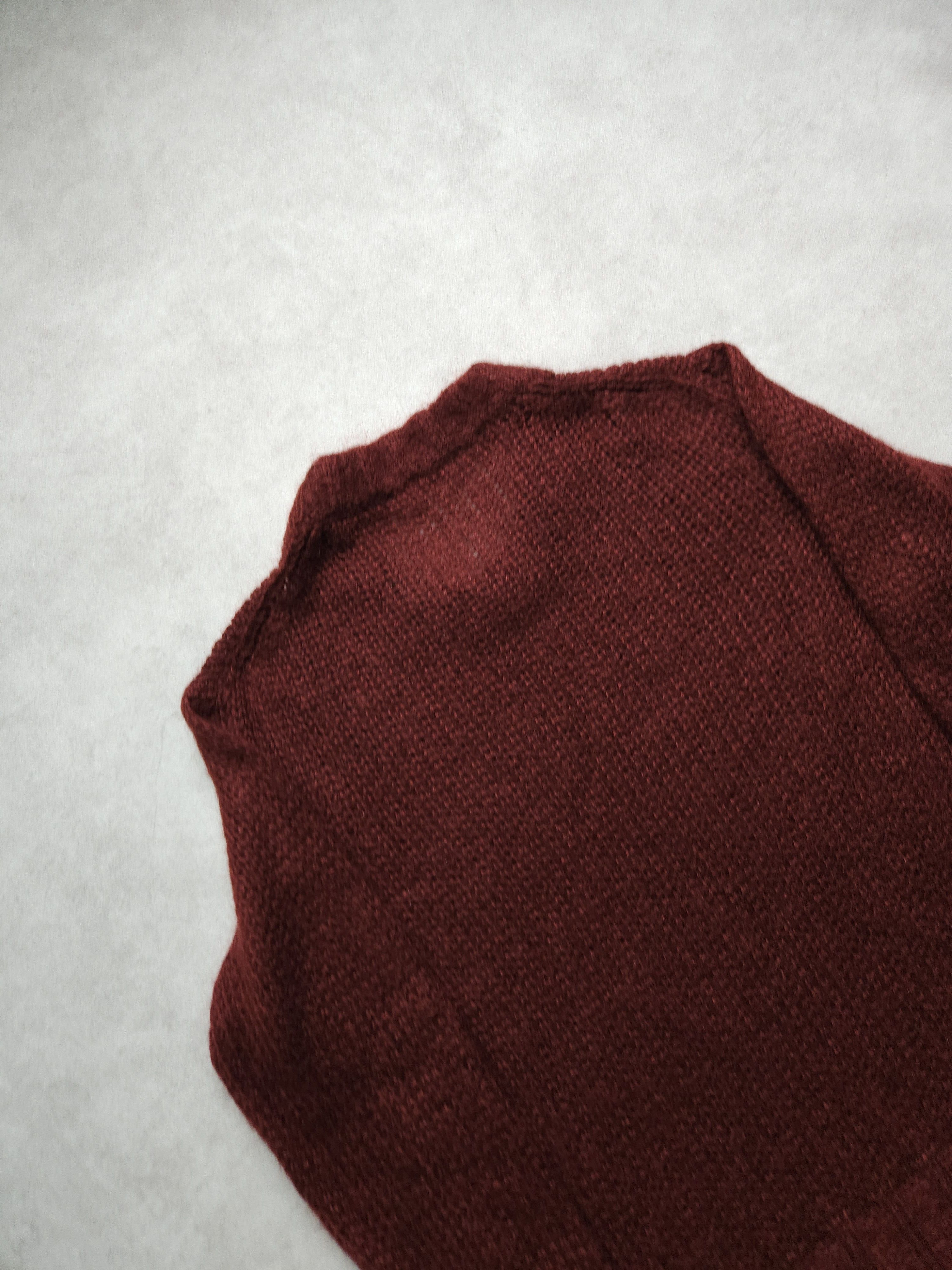 Prada Prada mohair knit in burgundy Size US M / EU 48-50 / 2 - 7 Thumbnail