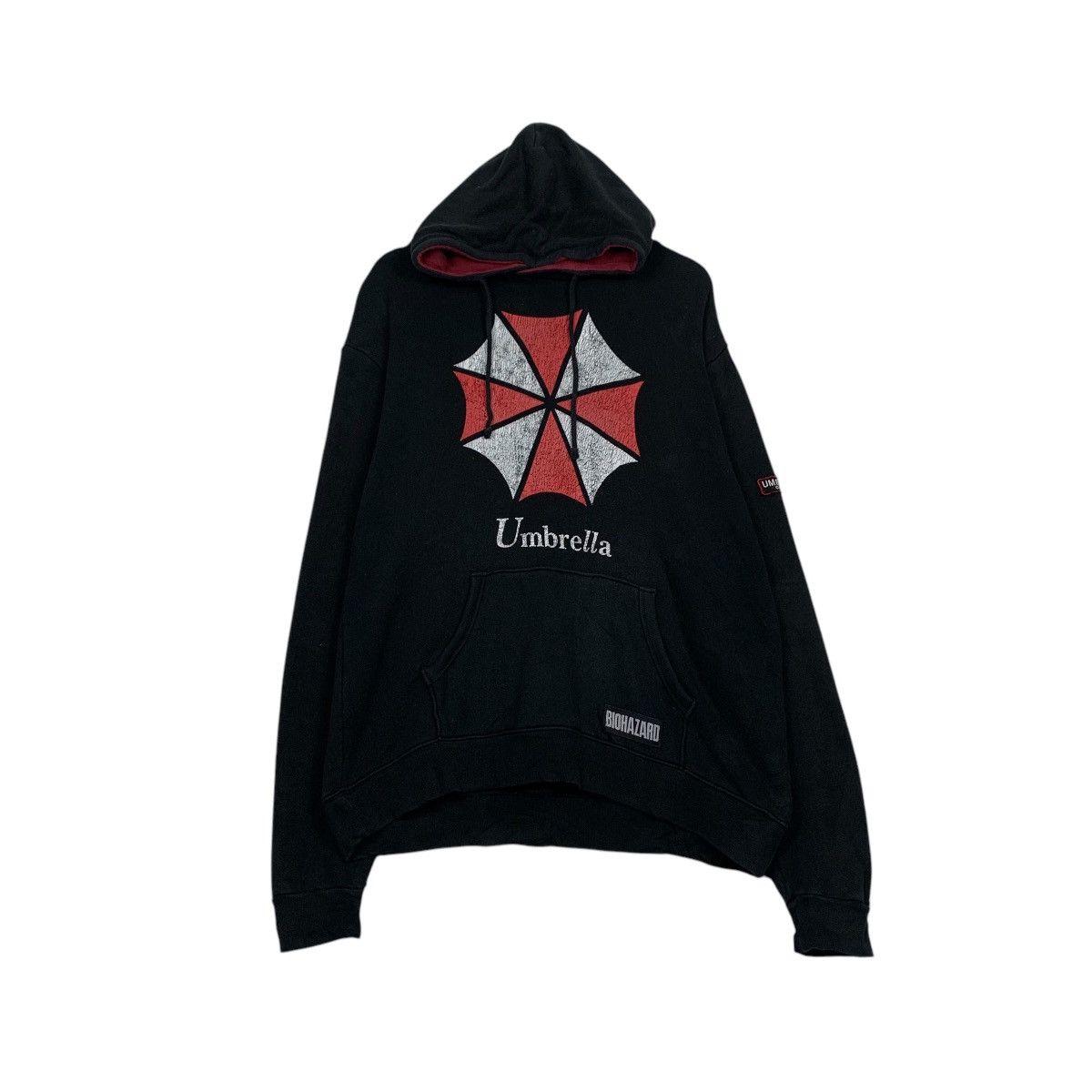Japanese Brand BIOHAZARD Umbrella Big Logo Capcom Hoodies #2217-C98 Size US L / EU 52-54 / 3 - 1 Thumbnail