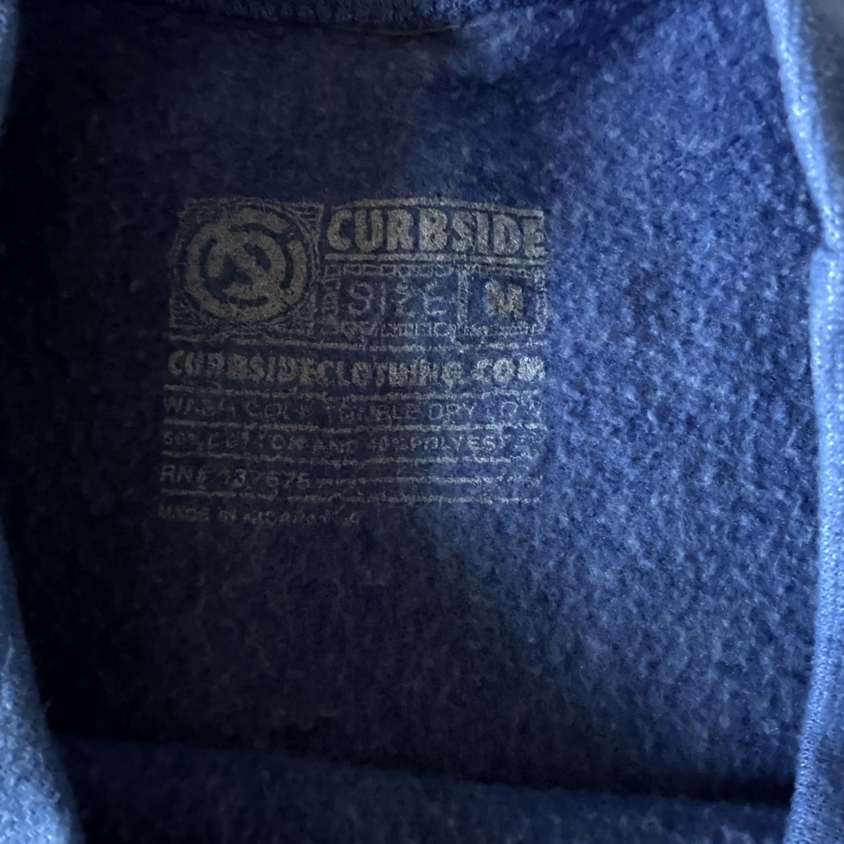 Vintage CURBSIDE Octopus Sweater Mens Medium Blue Crew Neck Pullover Cotton Polyester Size US M / EU 48-50 / 2 - 7 Thumbnail