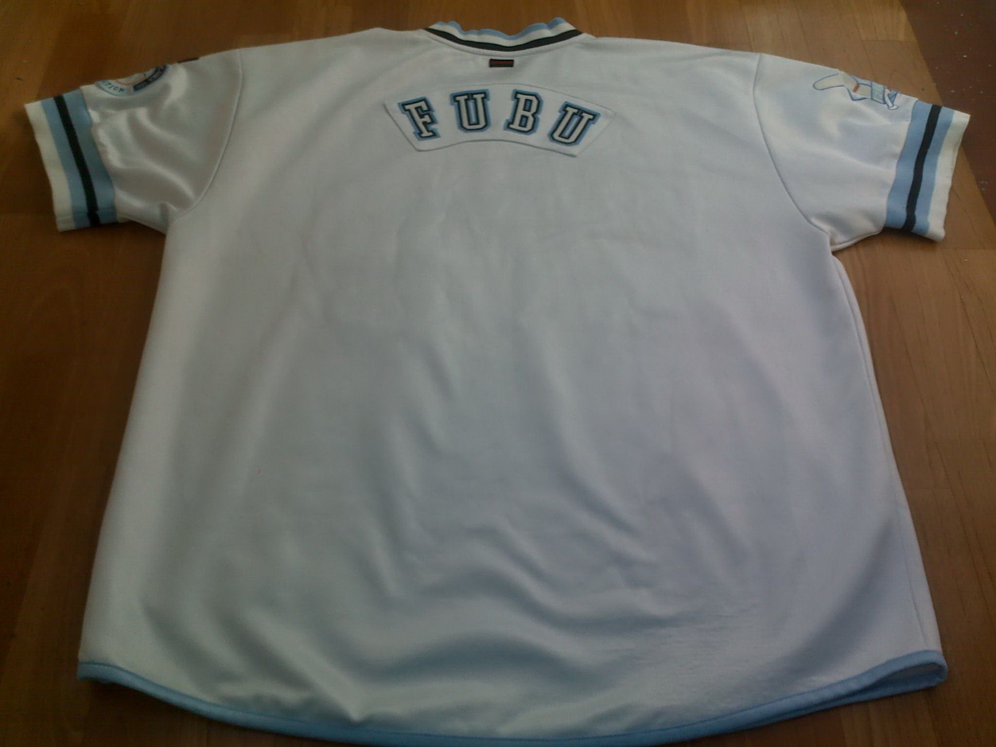Fubu FUBU jersey, vintage HARLEM t-shirt New York, City Series XL Size US XL / EU 56 / 4 - 5 Thumbnail