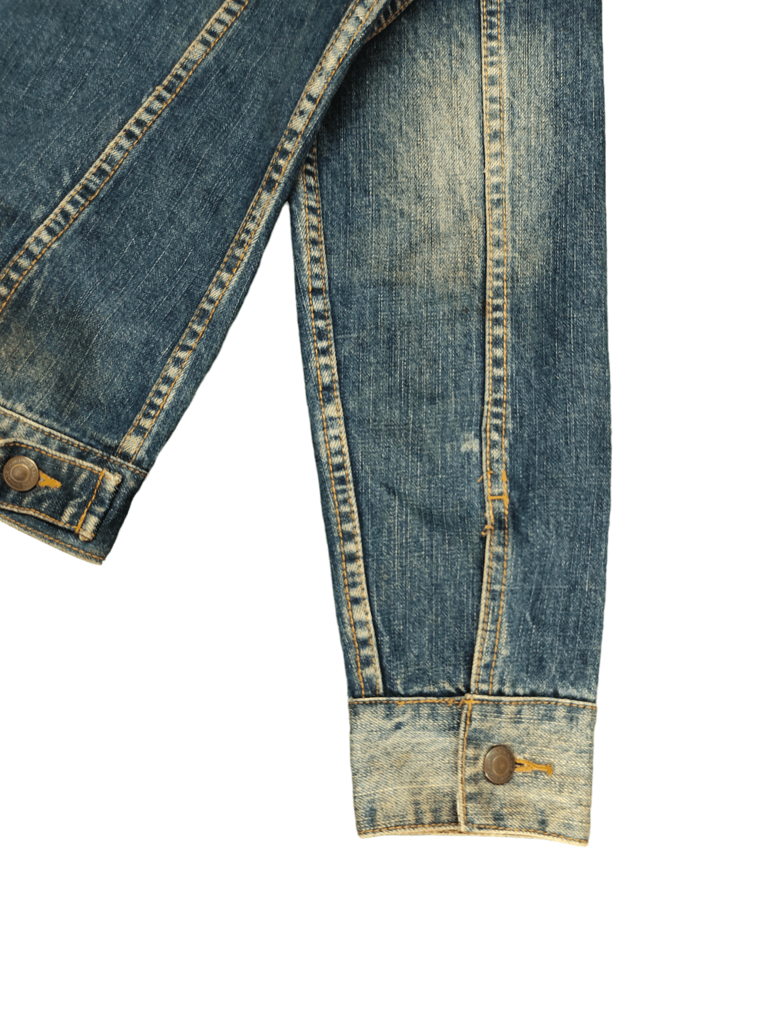 If Six Was Nine Japanese Brand Jackrose Type Three Trucker Denim Jackets Size US S / EU 44-46 / 1 - 13 Thumbnail