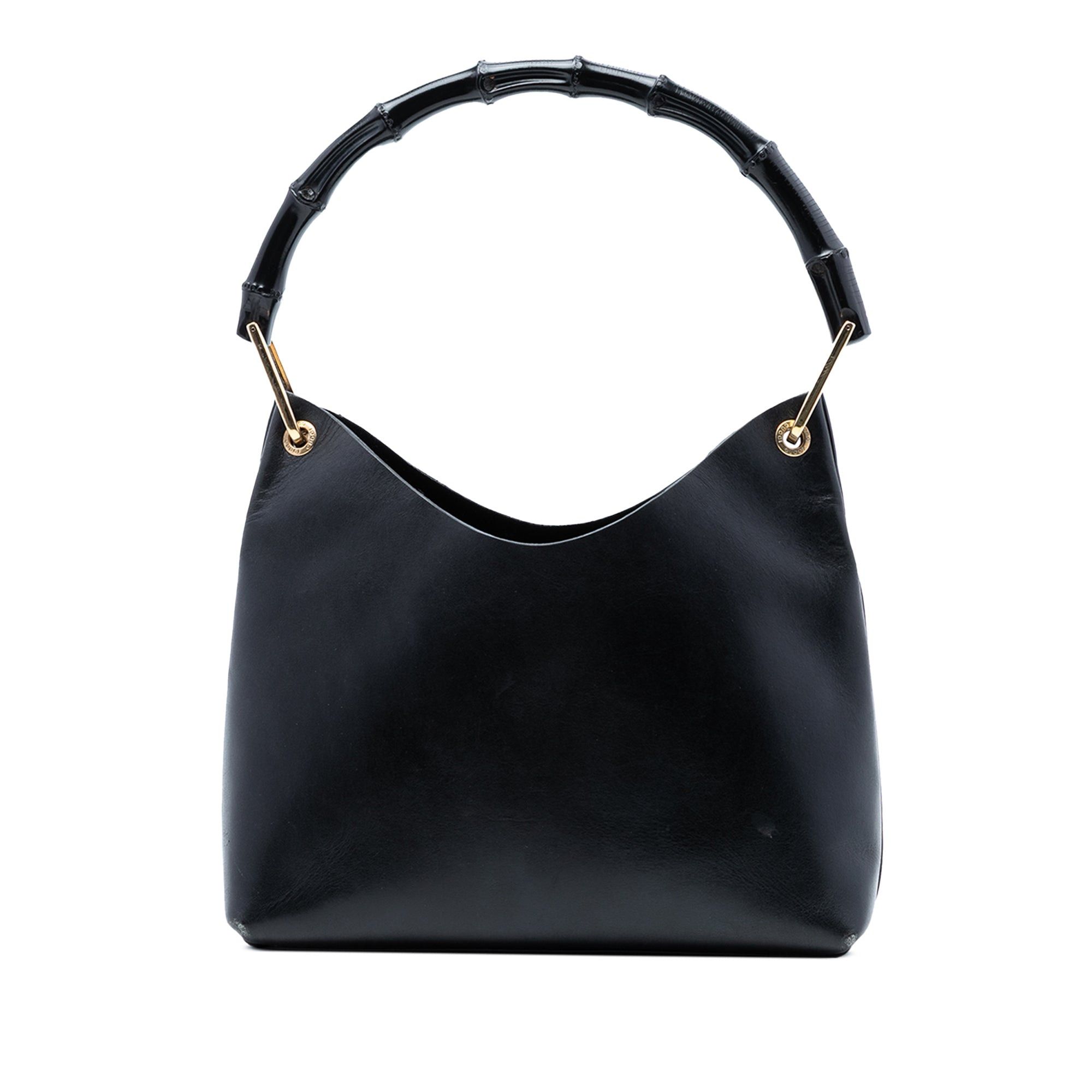 Gucci Leather Bamboo Shoulder Bag Size ONE SIZE - 1 Thumbnail