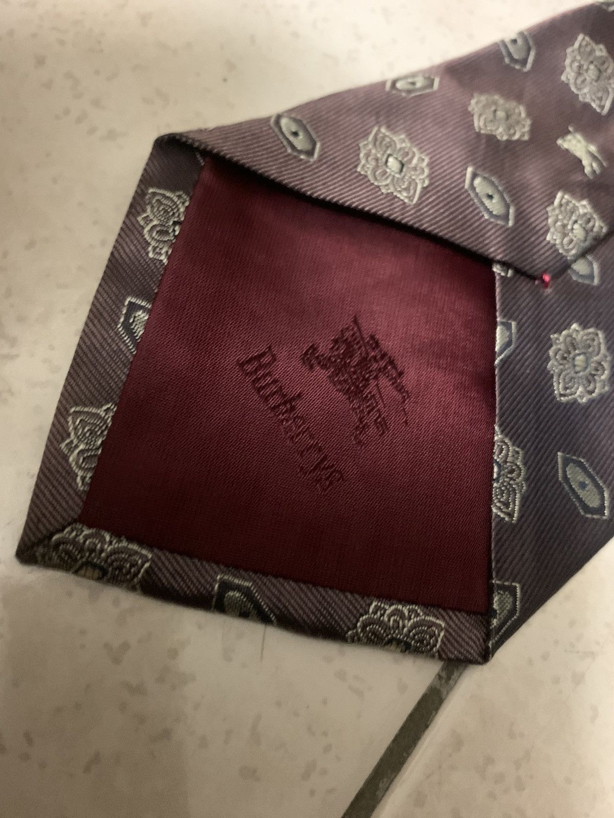 Burberry Four piece Burberry multicolour tie Size ONE SIZE - 6 Thumbnail