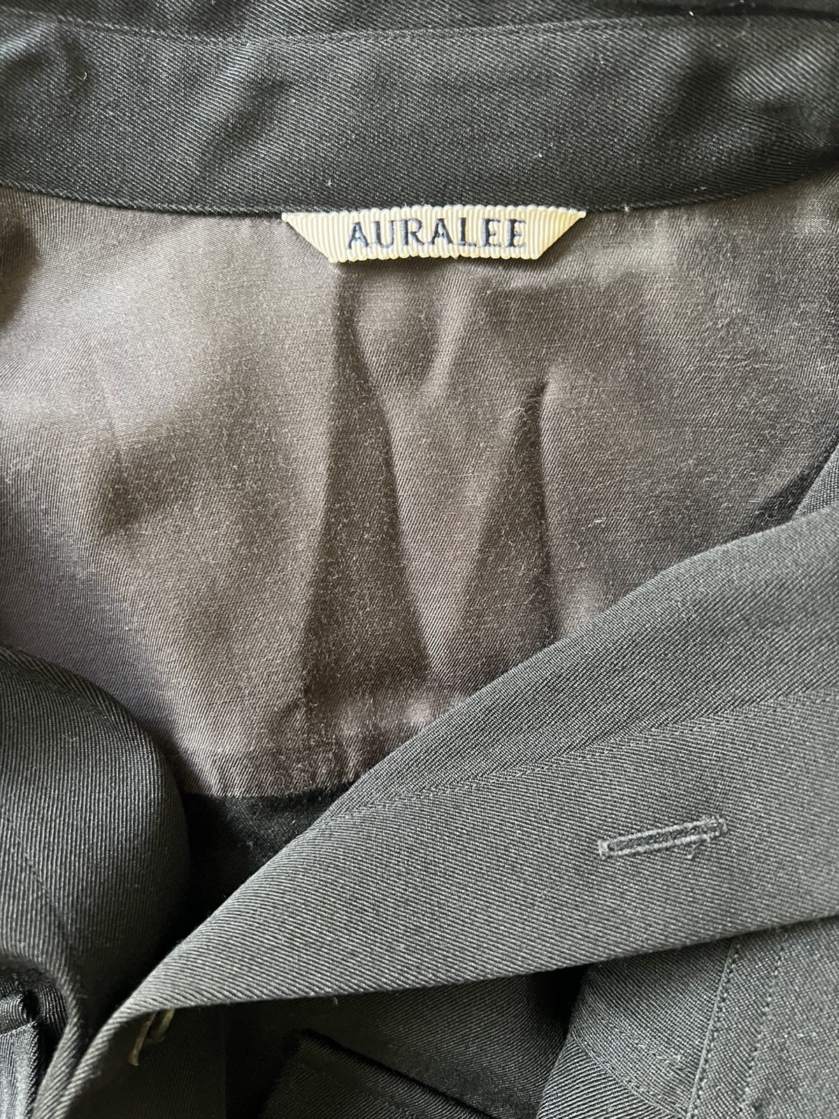 Auralee Wool Over Shirt Black Size US M / EU 48-50 / 2 - 3 Thumbnail