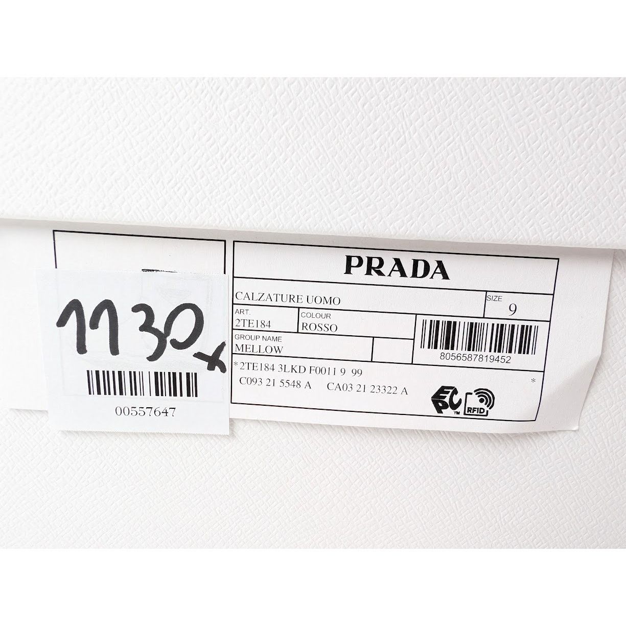 Prada o1rshd1 Mellow Ankle Boots in Rosso Size US 10 / EU 43 - 21 Thumbnail