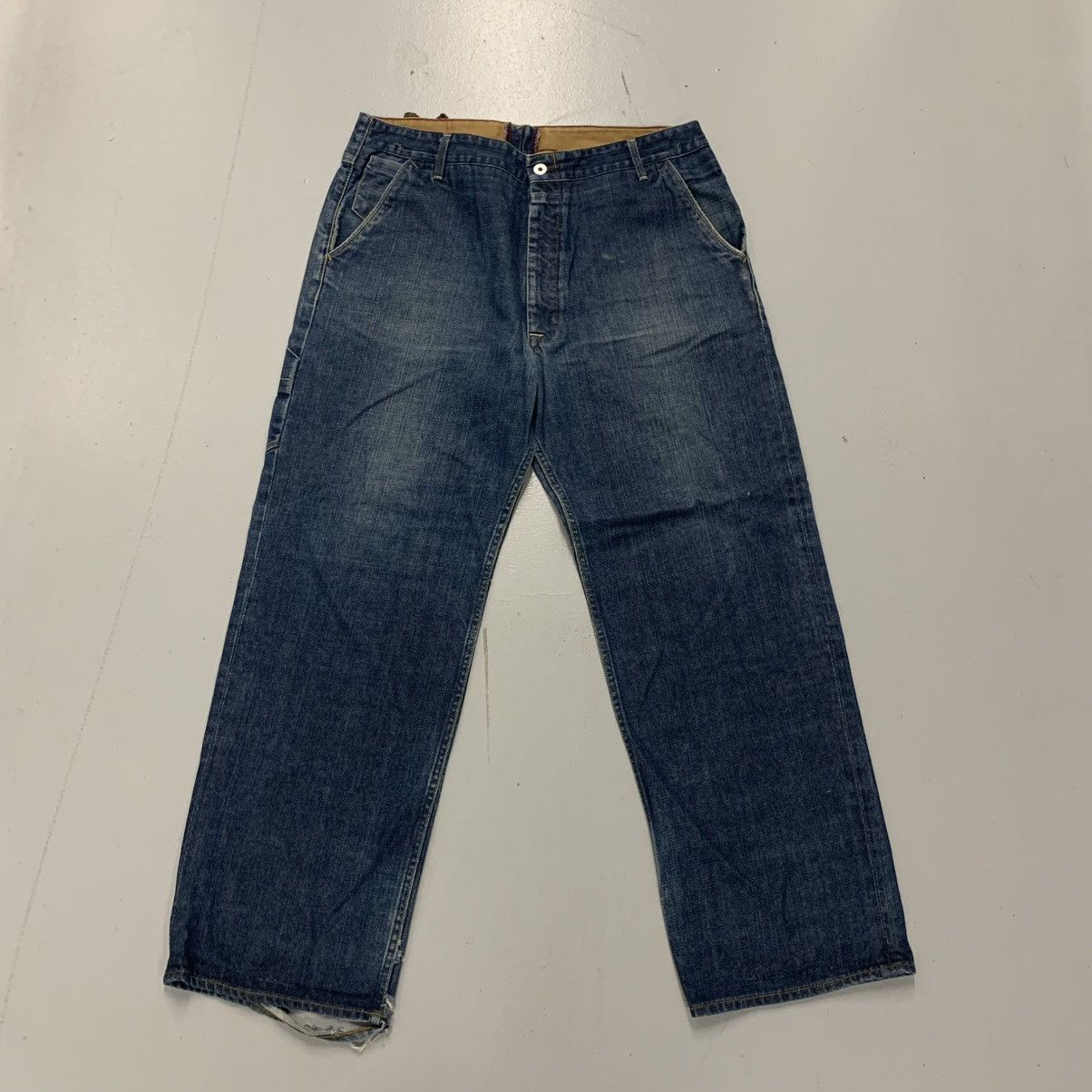 Polo Ralph Lauren PJC Carpenter Jeans - 34x30.5 (Measured) Size US 34 / EU 50 - 3 Thumbnail