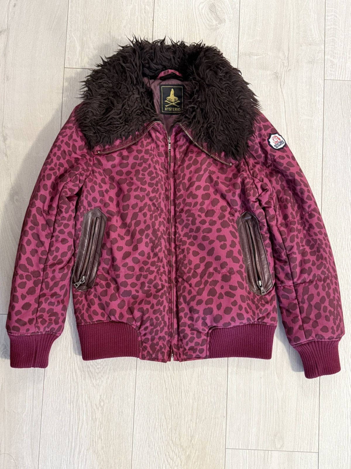Hysteric Glamour Hysteric Glamour Fur Collar Jacket Size ONE SIZE - 1 Thumbnail