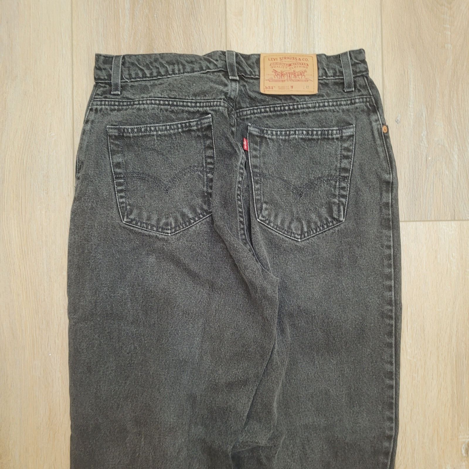 Levi's Vintage 90s Levi's 551 Jeans 32" High Rise Mom Jean Faded Size 32" / US 10 / IT 46 - 4 Thumbnail