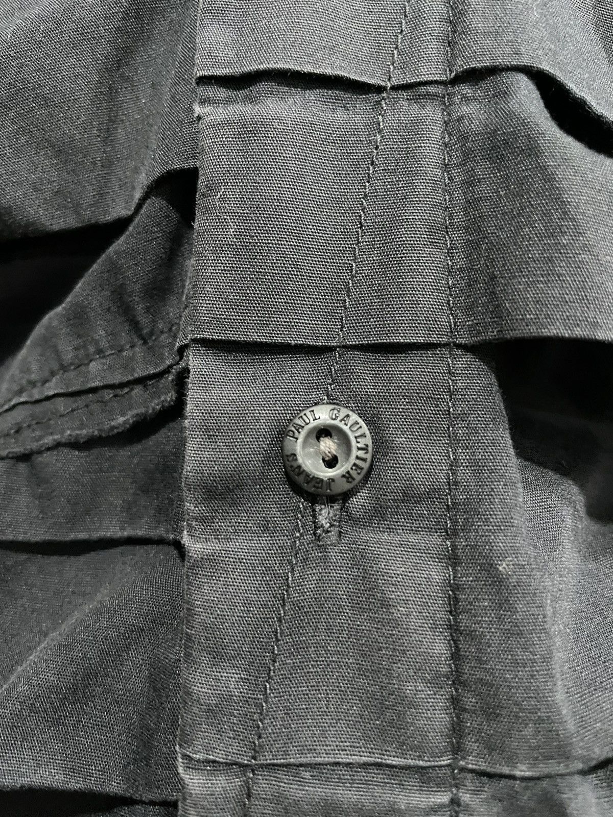 Jean Paul Gaultier Jean Paul Gaultier Archive Ruched Shirt Avant-Garde Size US S / EU 44-46 / 1 - 5 Thumbnail