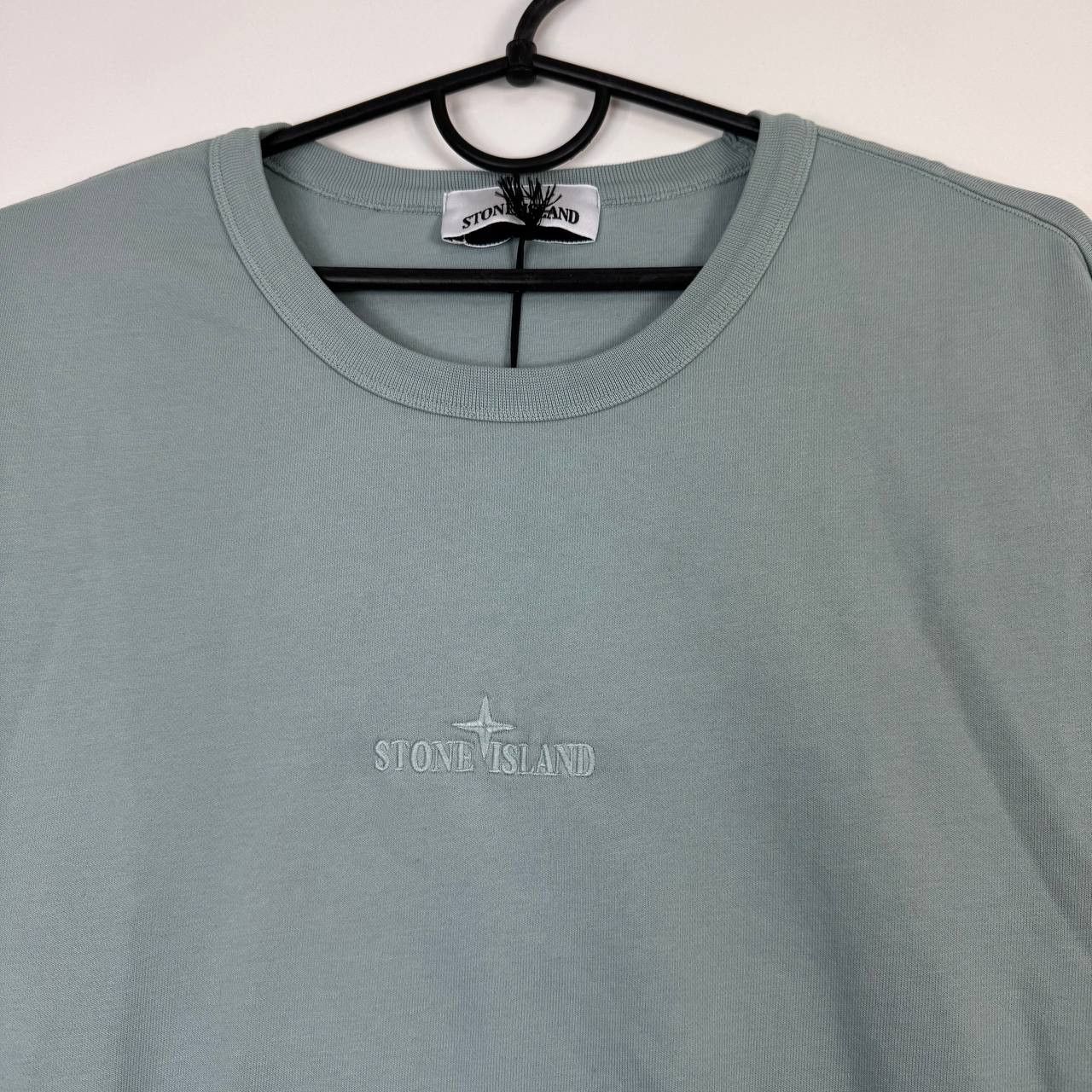 Stone Island Stone Island Crewneck Sweatshirt Sage Green Logo Size XL Size US XL / EU 56 / 4 - 3 Thumbnail