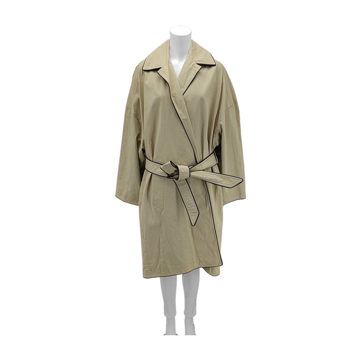 Balenciaga Balenciaga Cotton Trench Coat Size 38 Size XS / US 0-2 / IT 36-38 - 1 Thumbnail