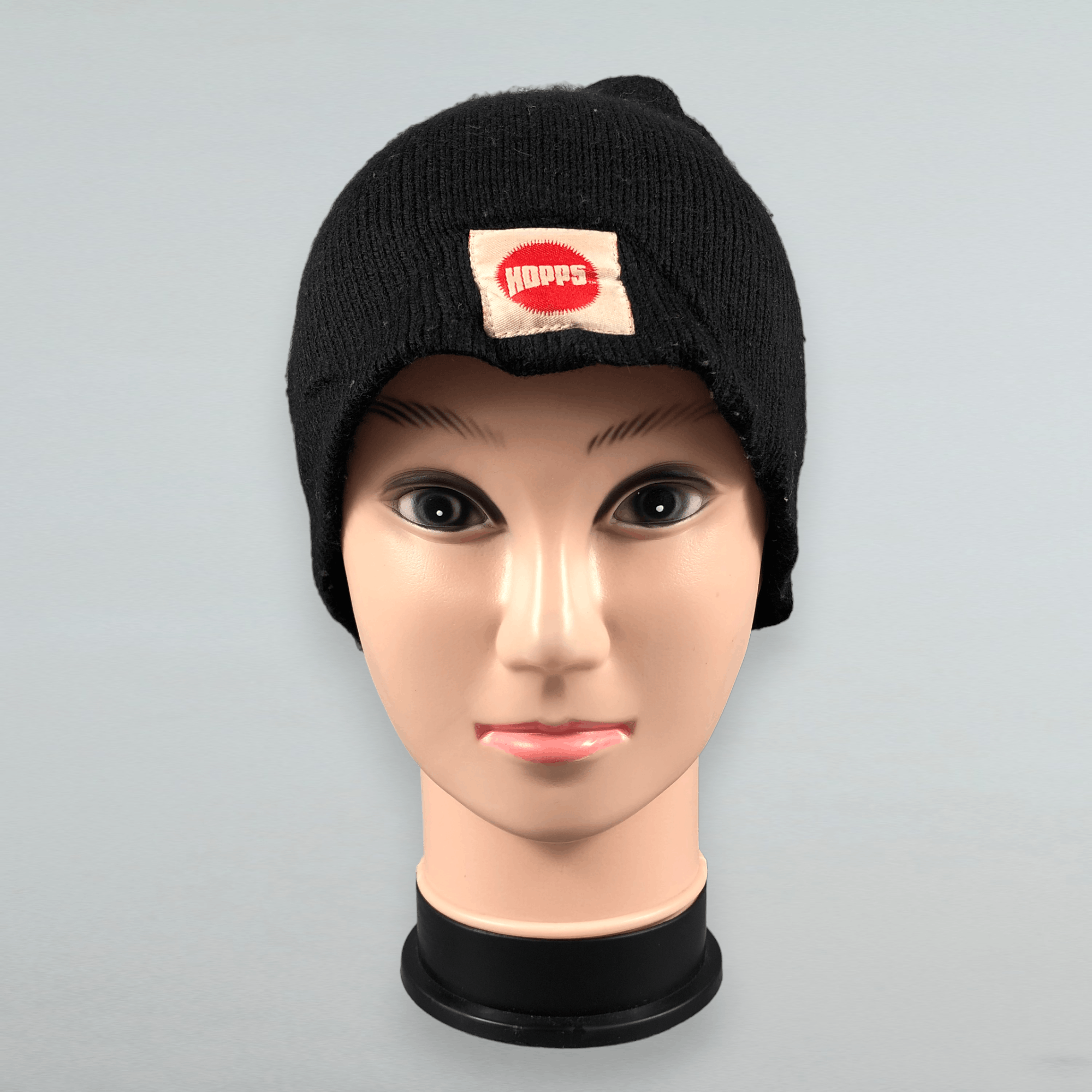 Hopps Black Beanie