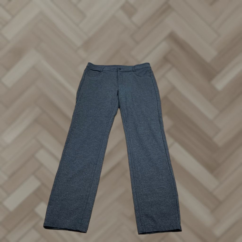 Athleta Athleta Womens Pants 8 Ponte Charcoal Gray 26" Inseam Casual Stretch #9007 Size 30" / US 8 / IT 44 - 1 Thumbnail