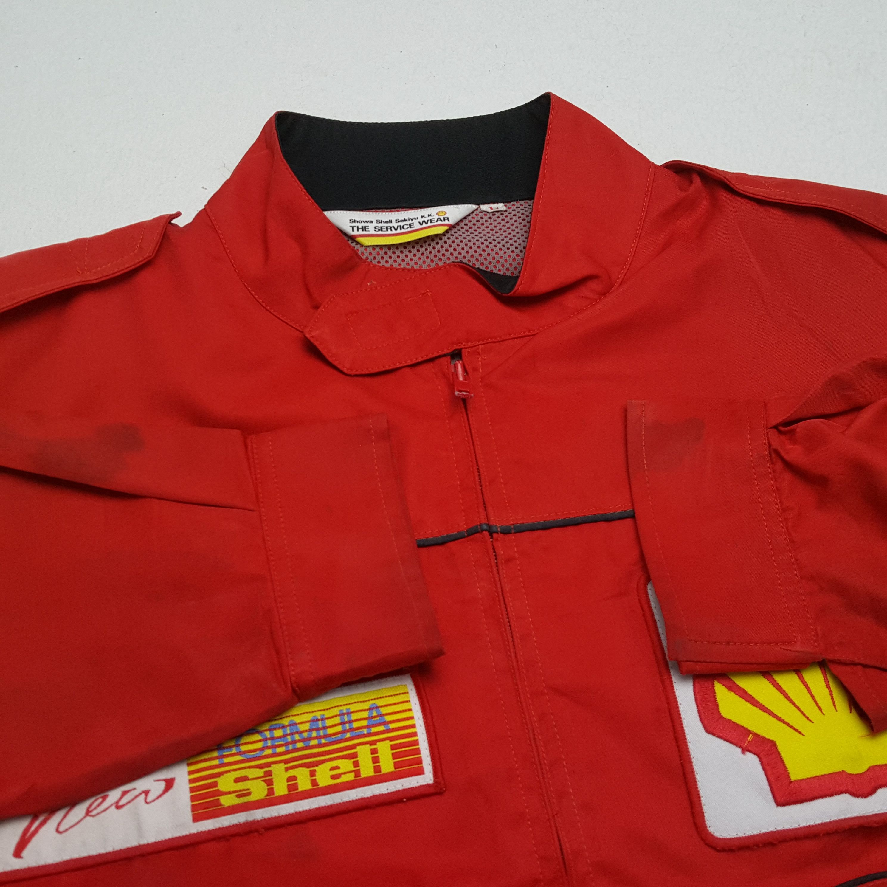 Ferrari × Vintage SHELL FORMULA 1 F1 Racing Style Jacket Size US L / EU 52-54 / 3 - 9 Thumbnail