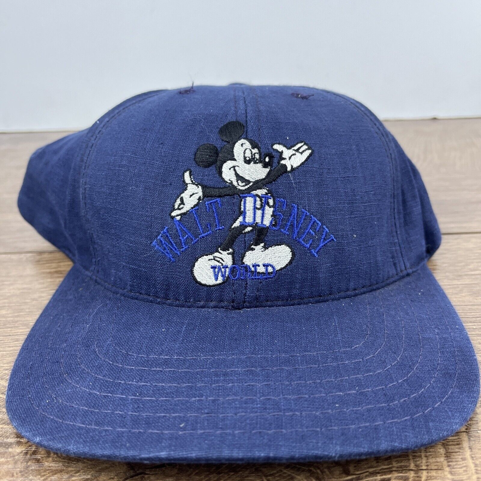 Other Mickey Mouse Hat Mickey Blue Hat Snapback Adjustable Adult S Size ONE SIZE - 3 Thumbnail