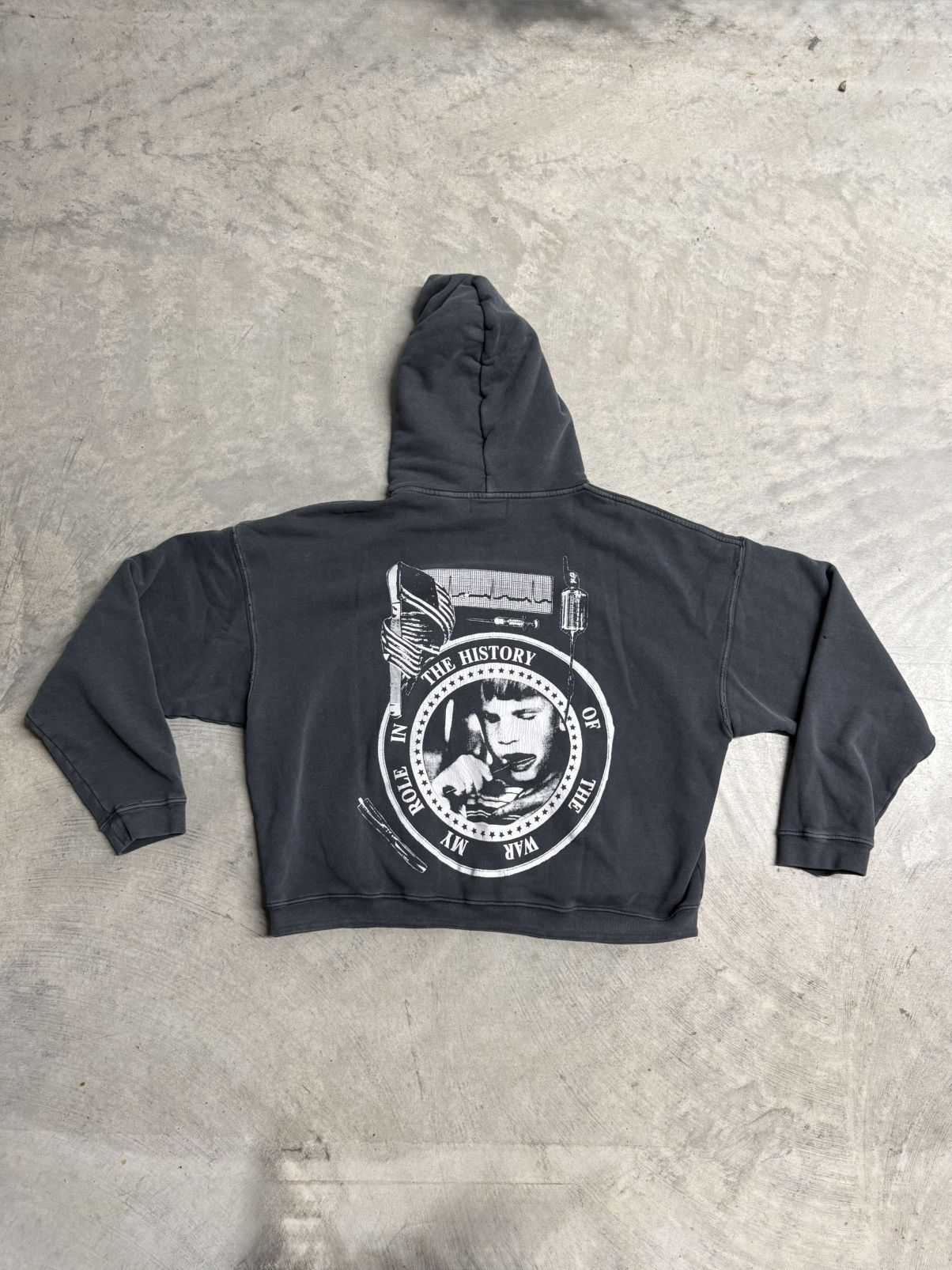 Enfants Riches Deprimes Enfants Riches Déprimés My Role In The War Hoodie Size US L / EU 52-54 / 3 - 2 Thumbnail