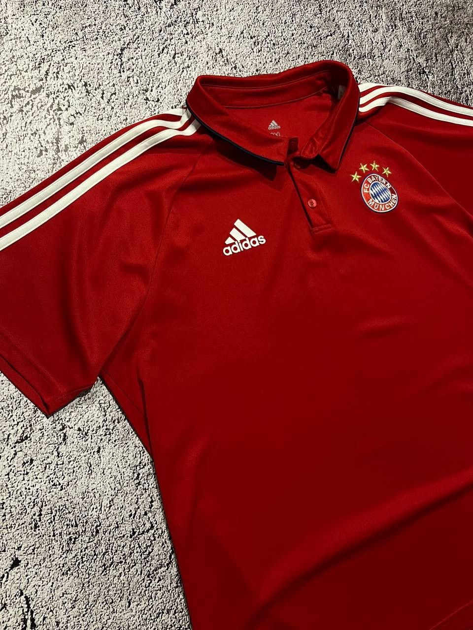 Adidas Bayern Munich Football Shirt Polo Training Adidas Size US XXL / EU 58 / 5 - 3 Thumbnail