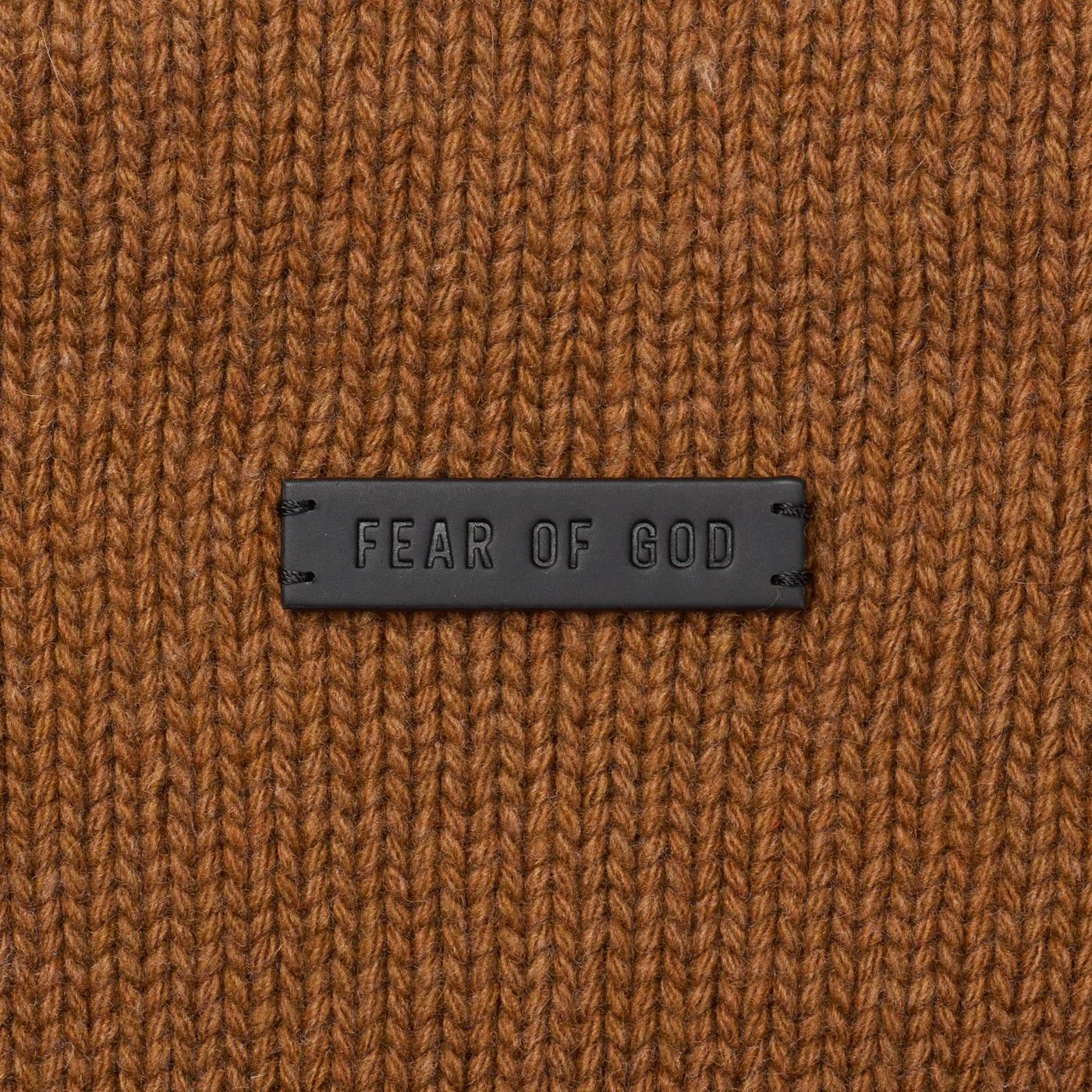 Fear of God FEAR OF GOD Brown Wool-Cashmere Knit Crewneck Sweater Size US L / EU 52-54 / 3 - 3 Thumbnail