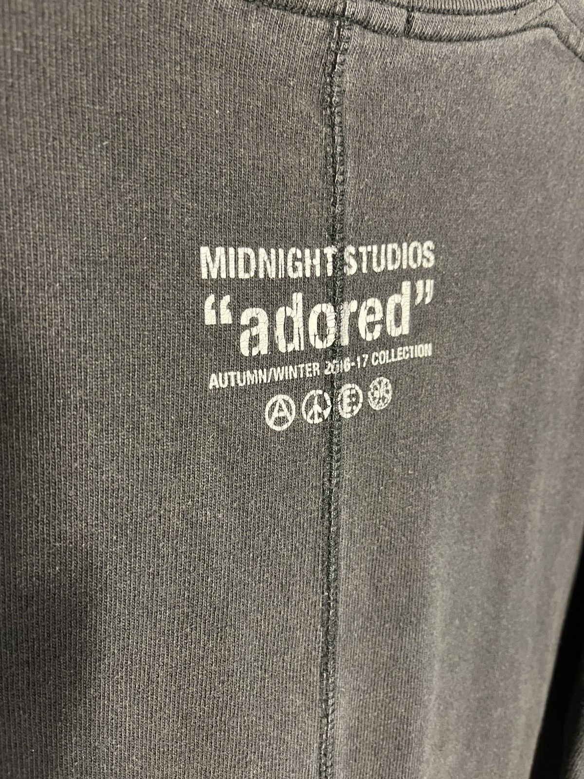 Midnight Studios Midnight Studios A/W 16-17 “adored” T shirt Size US M / EU 48-50 / 2 - 6 Thumbnail