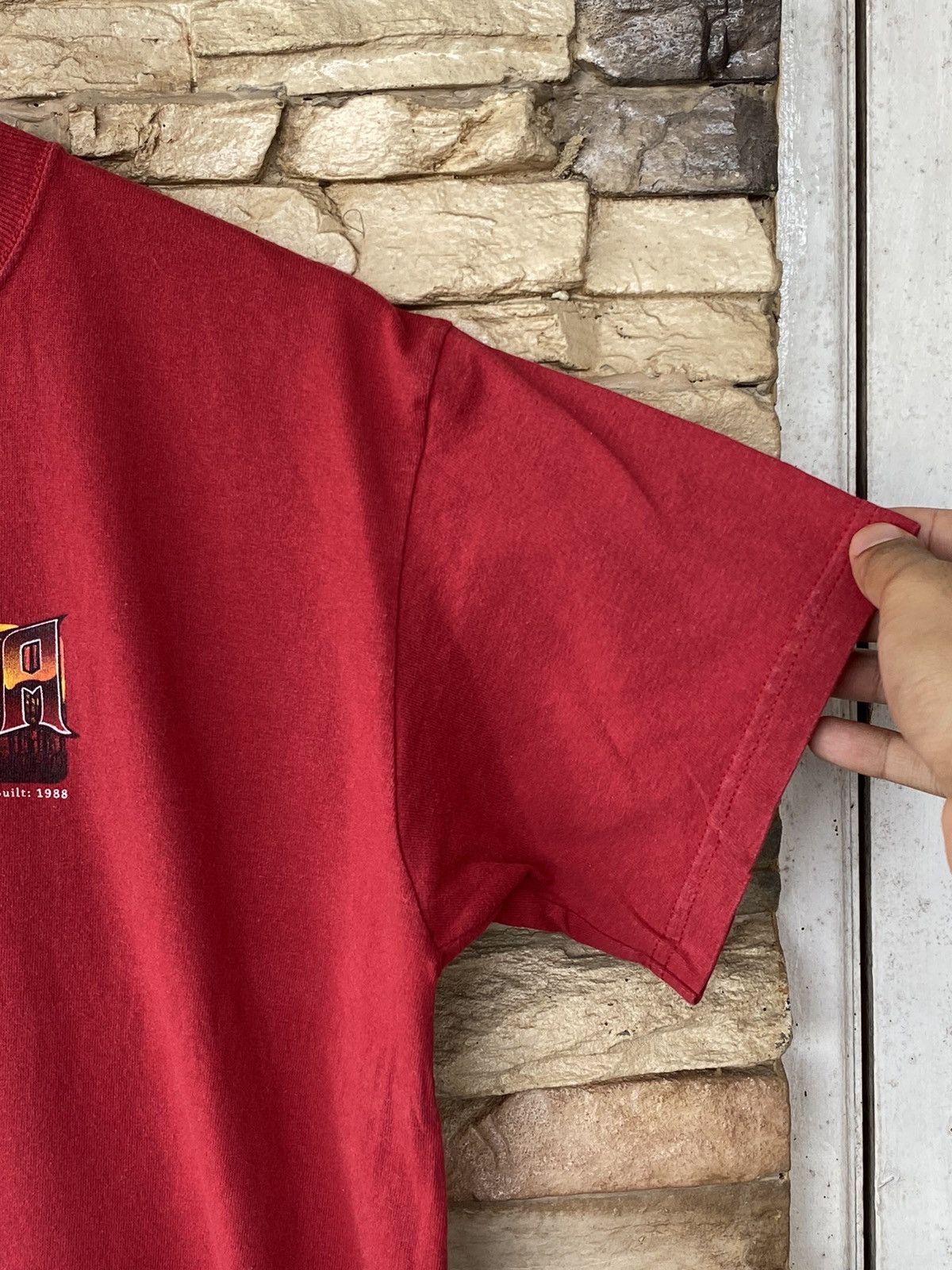 Vintage Vintage 90s Ninja Six Flags Magic Mountain Tees Size US M / EU 48-50 / 2 - 4 Thumbnail