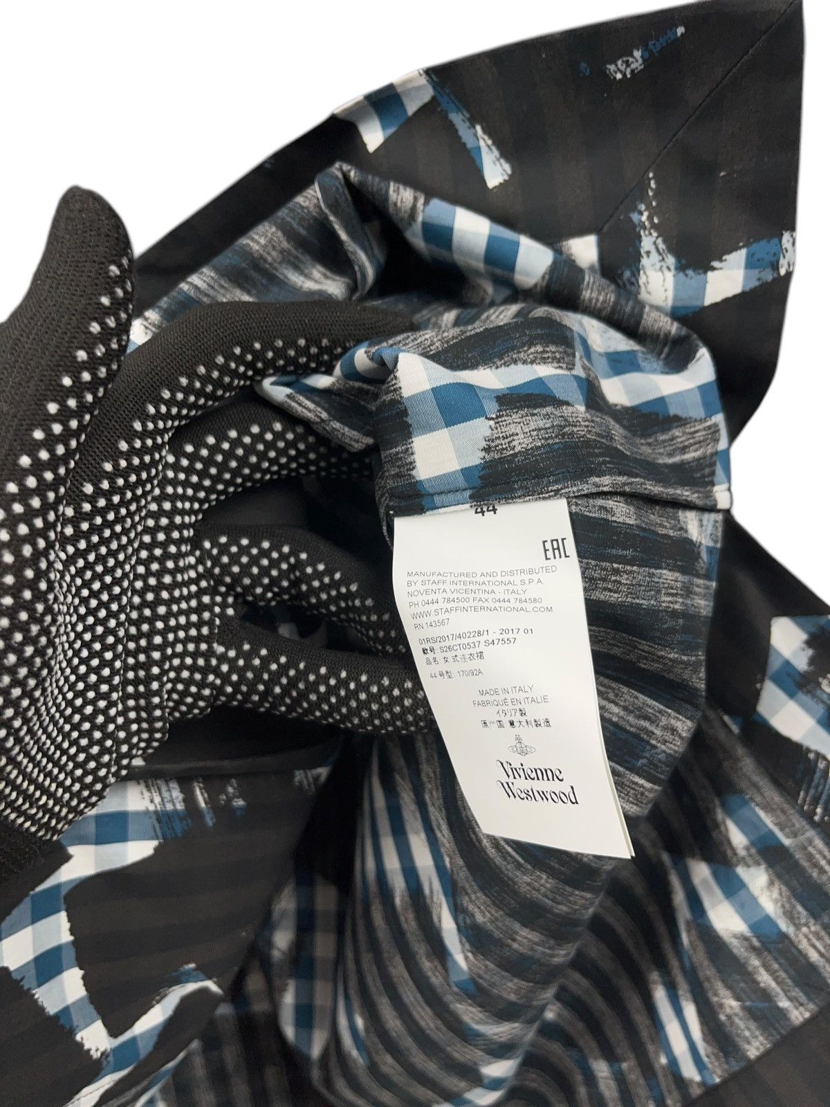 Seditionaries × Vivienne Westwood Vivienne Westwood Heart Collar Dress Shirt Avant Garde Size M / US 6-8 / IT 42-44 - 9 Thumbnail