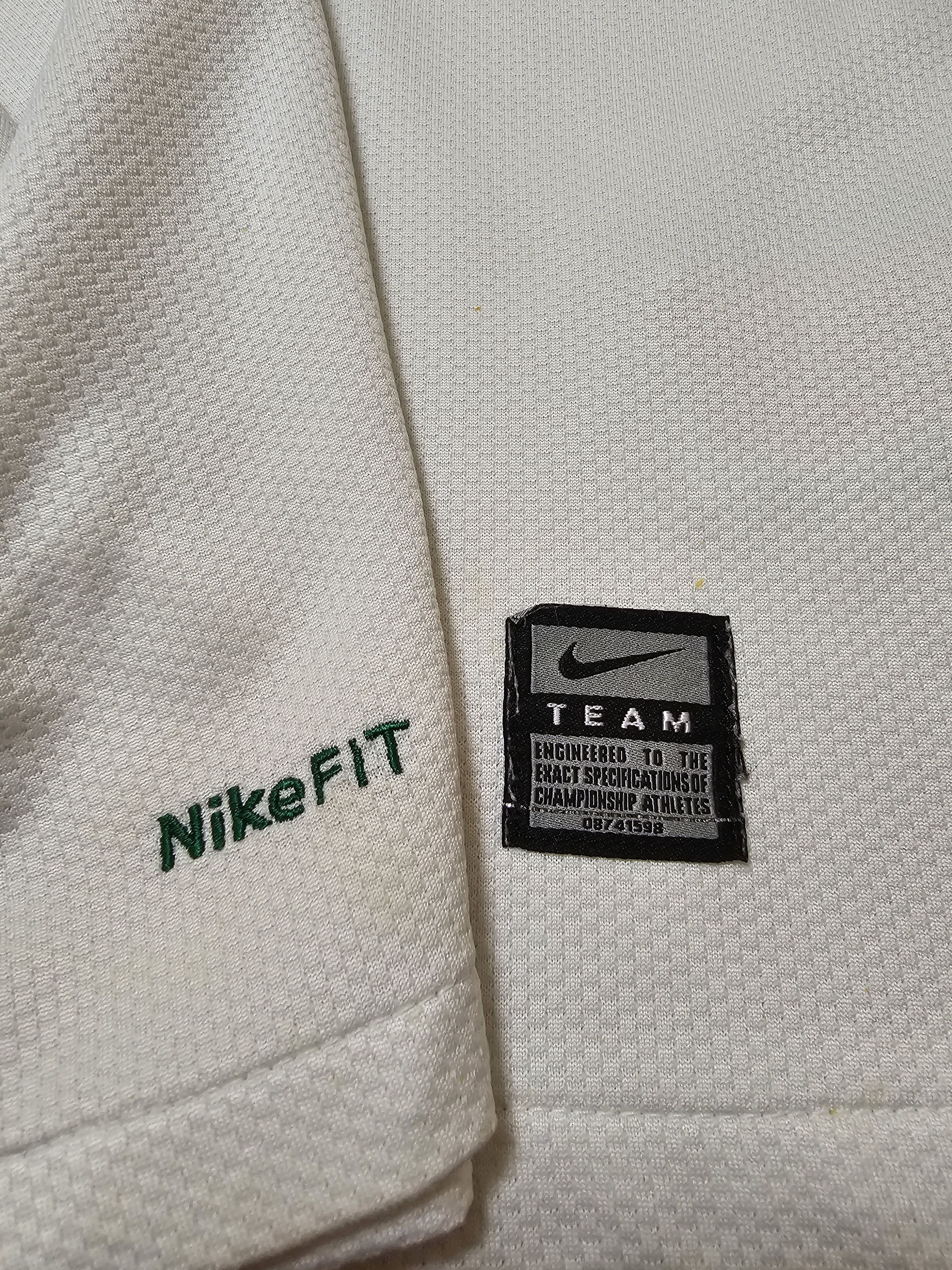 Nike CELTIC 2009 2010 THIRD WHITE FOOTBALL SHIRT SOCCER JERSEY Size US XXL / EU 58 / 5 - 6 Thumbnail