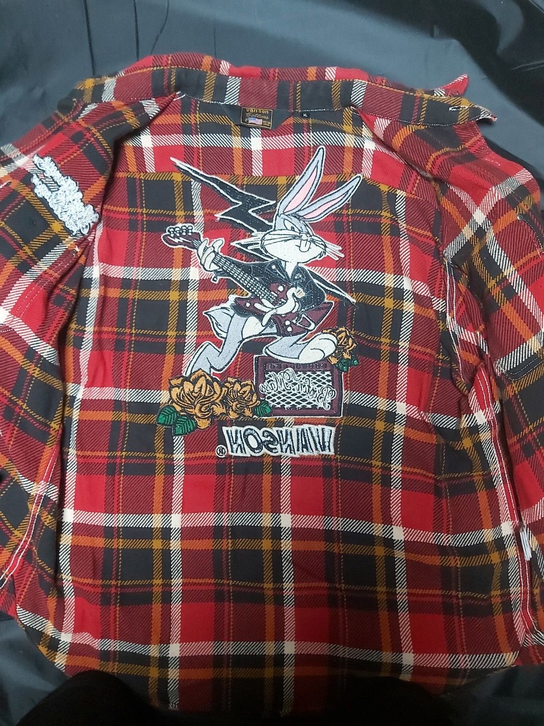 Vanson Leathers VANSON LOONEY TUNES COLAB SHIRTS Size US XL / EU 56 / 4 - 3 Thumbnail