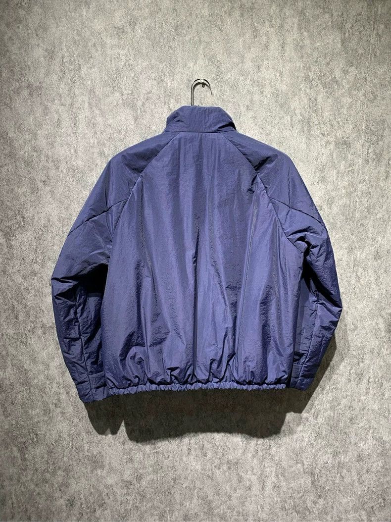 Louis Vuitton Louis Vuitton Dark blue embossed full logo cotton jacket 25 Size US M / EU 48-50 / 2 - 2 Thumbnail