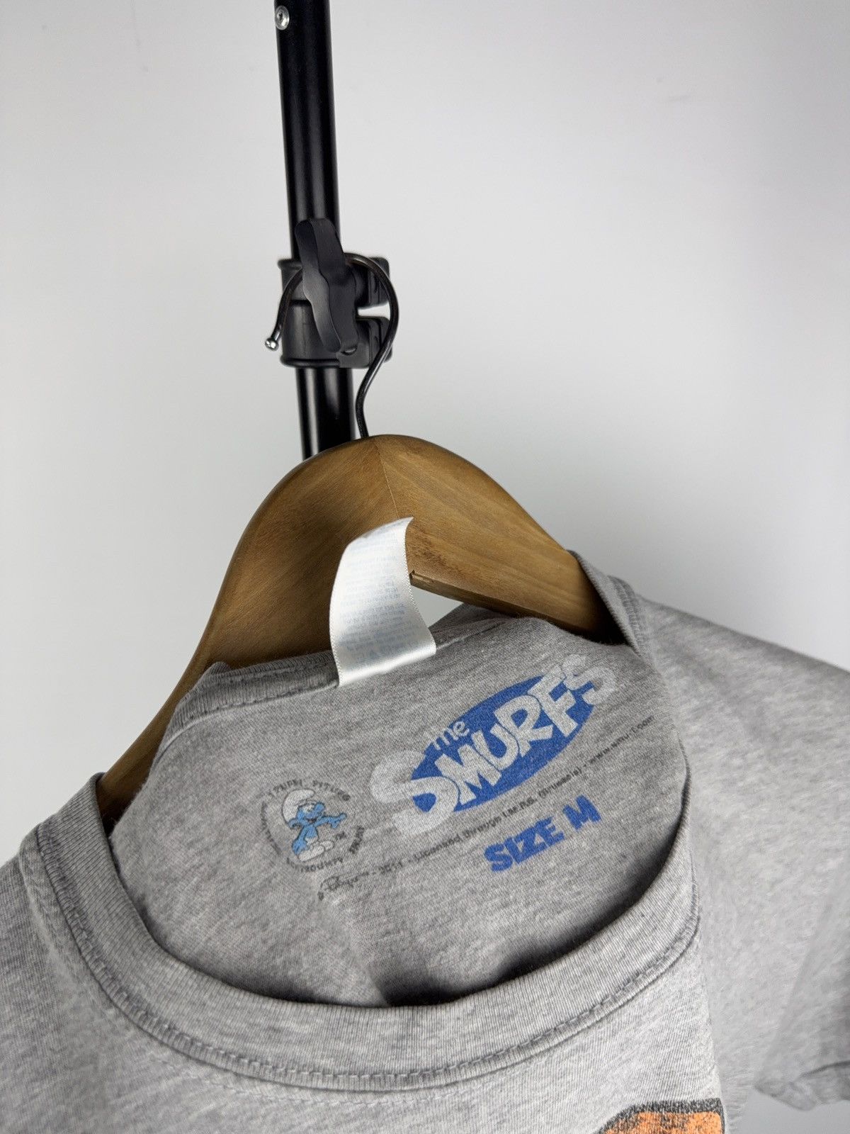 Vintage Vintage 2011 The Smurfs “Mr Perfect” Grey Graphic Tee M Size US M / EU 48-50 / 2 - 7 Thumbnail