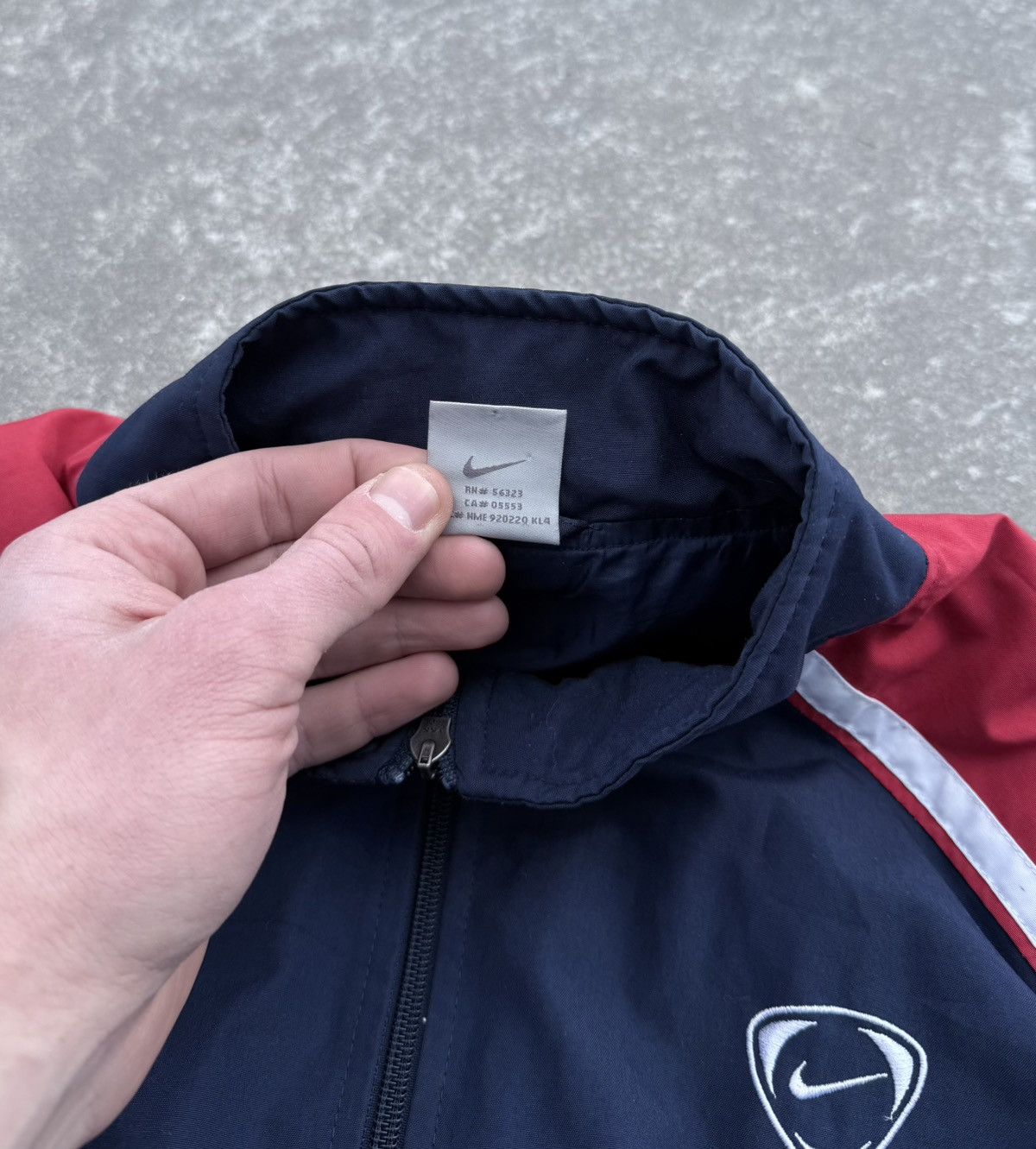 Nike × Vintage Vintage Nike Y2K streetwear windbreaker jacket Size US L / EU 52-54 / 3 - 9 Thumbnail