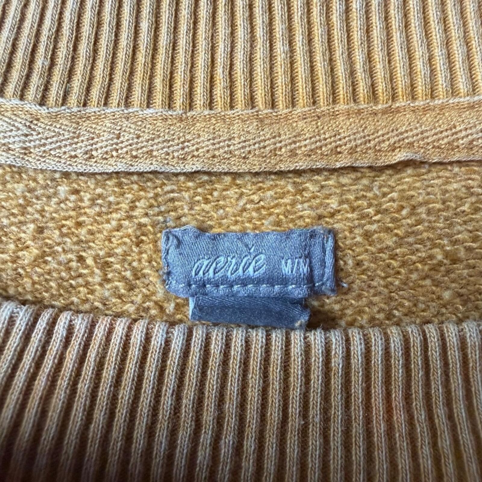 Other Aerie Oversized Crewneck Sweatshirt Size L / US 10 / IT 46 - 3 Thumbnail
