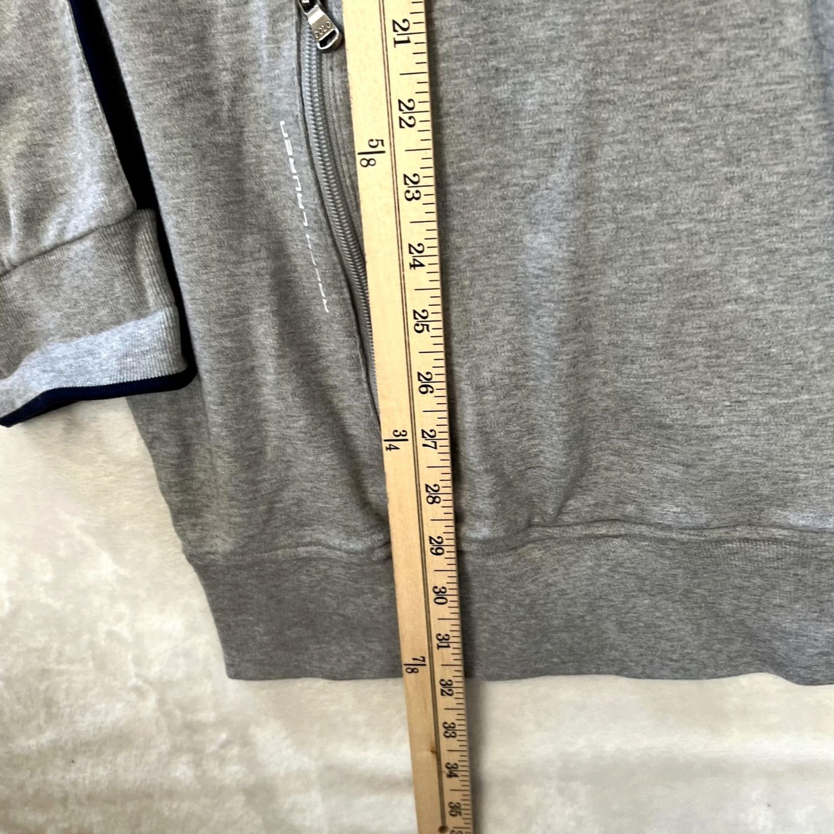 Polo Ralph Lauren Polo Ralph Lauren Track Jacket Mens 4XLT Gray Full Zip Fleece Big Tall Pony Logo Size US XXL / EU 58 / 5 - 5 Thumbnail