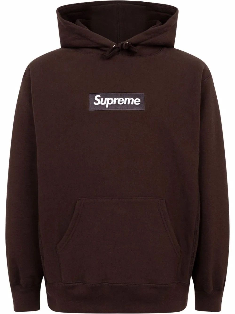Supreme Brown Box Logo Hoodie | Grailed